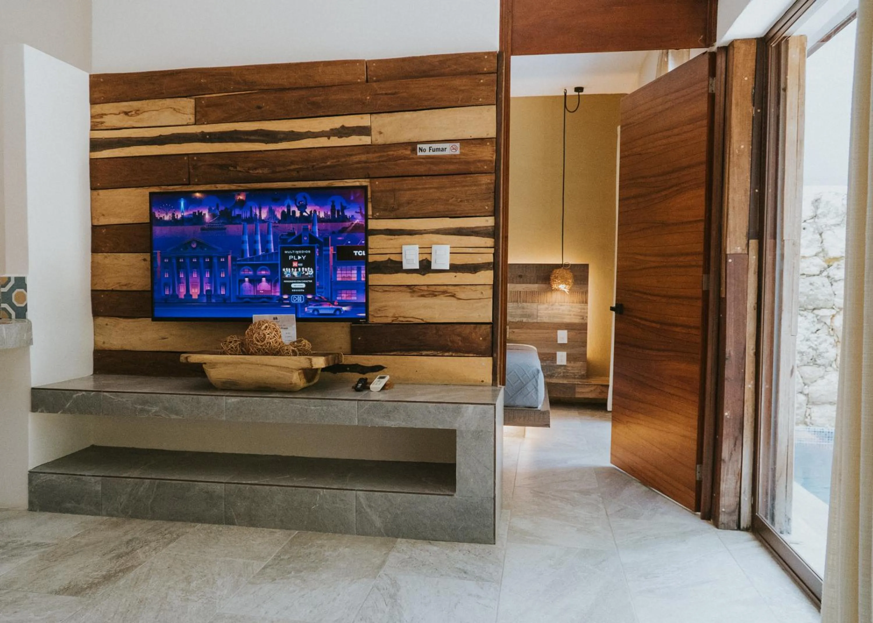 Living room in Kuun Taak Tulum