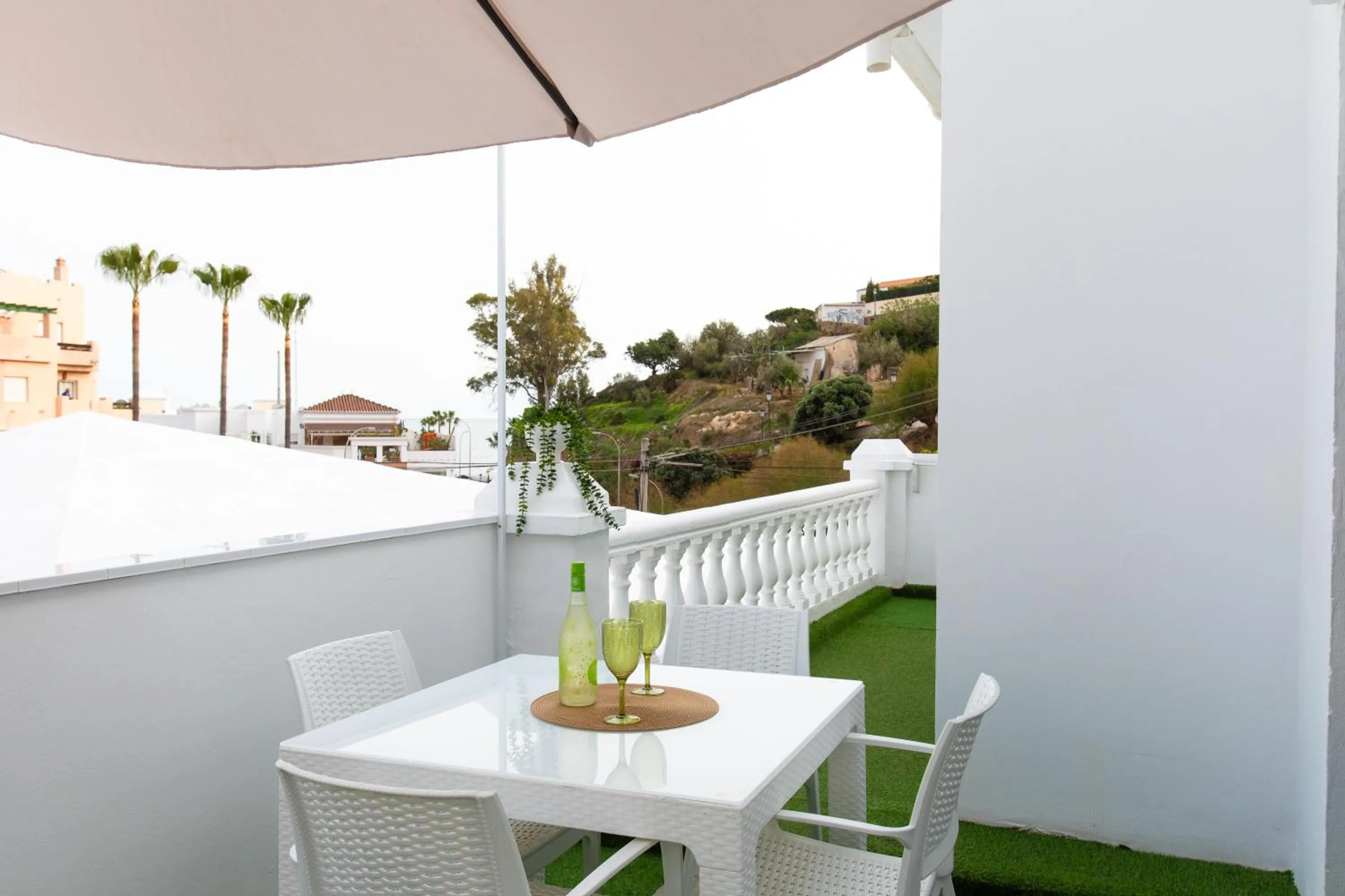 Balcony/Terrace in Boutique Rooms Playa Burriana