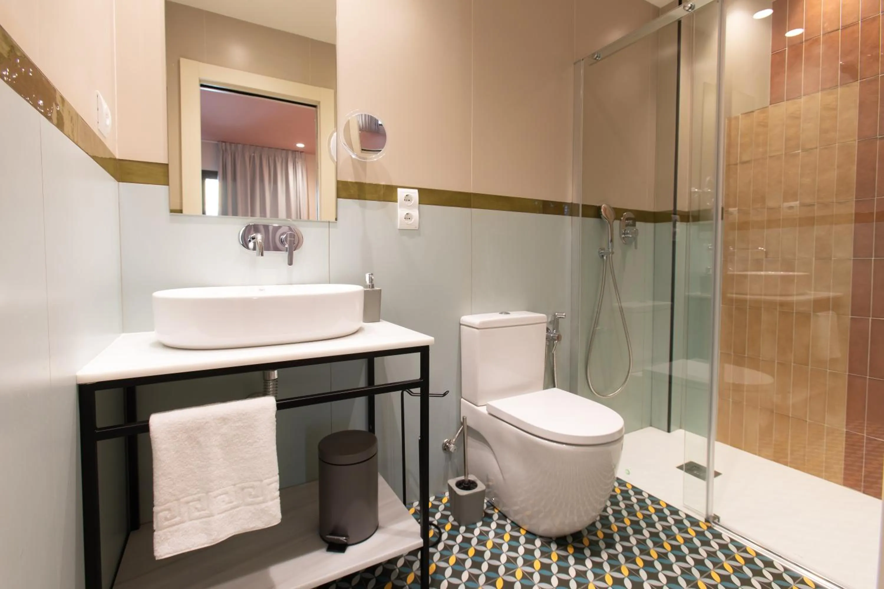 Shower in Boutique Rooms Playa Burriana