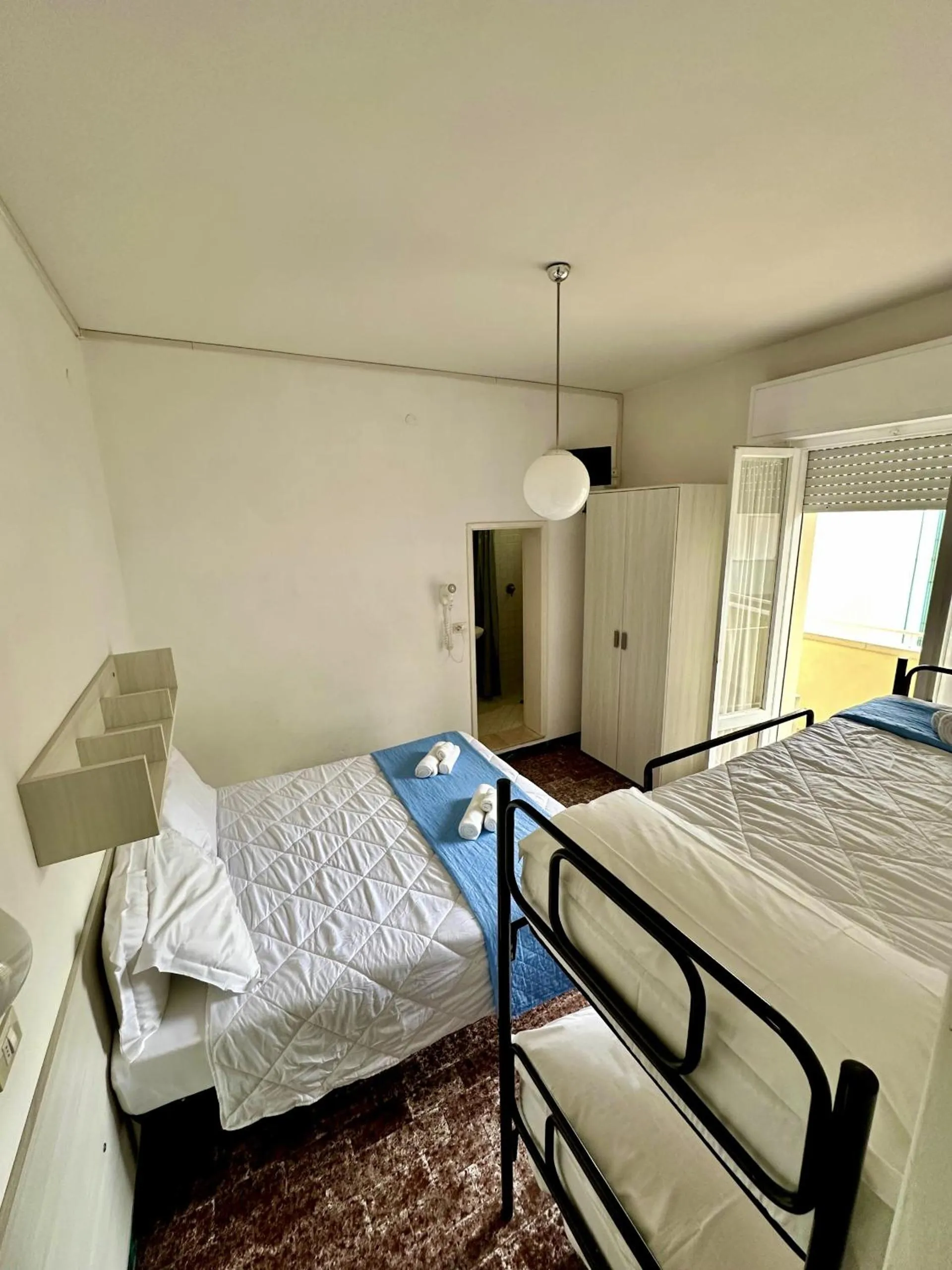 Bed in Hotel Napoleon