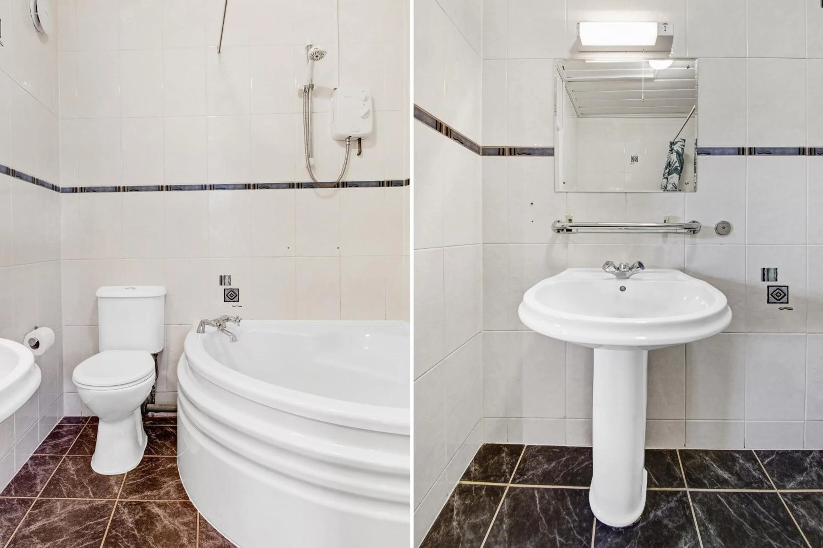 Bathroom in OYO Bostons Manor Hotel, Hanwell London