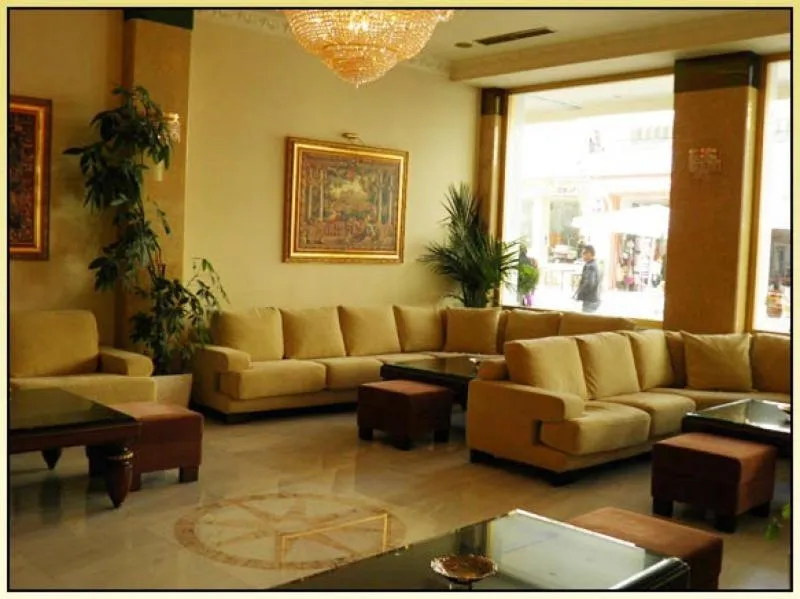 Seating area in Hotel Meletiou