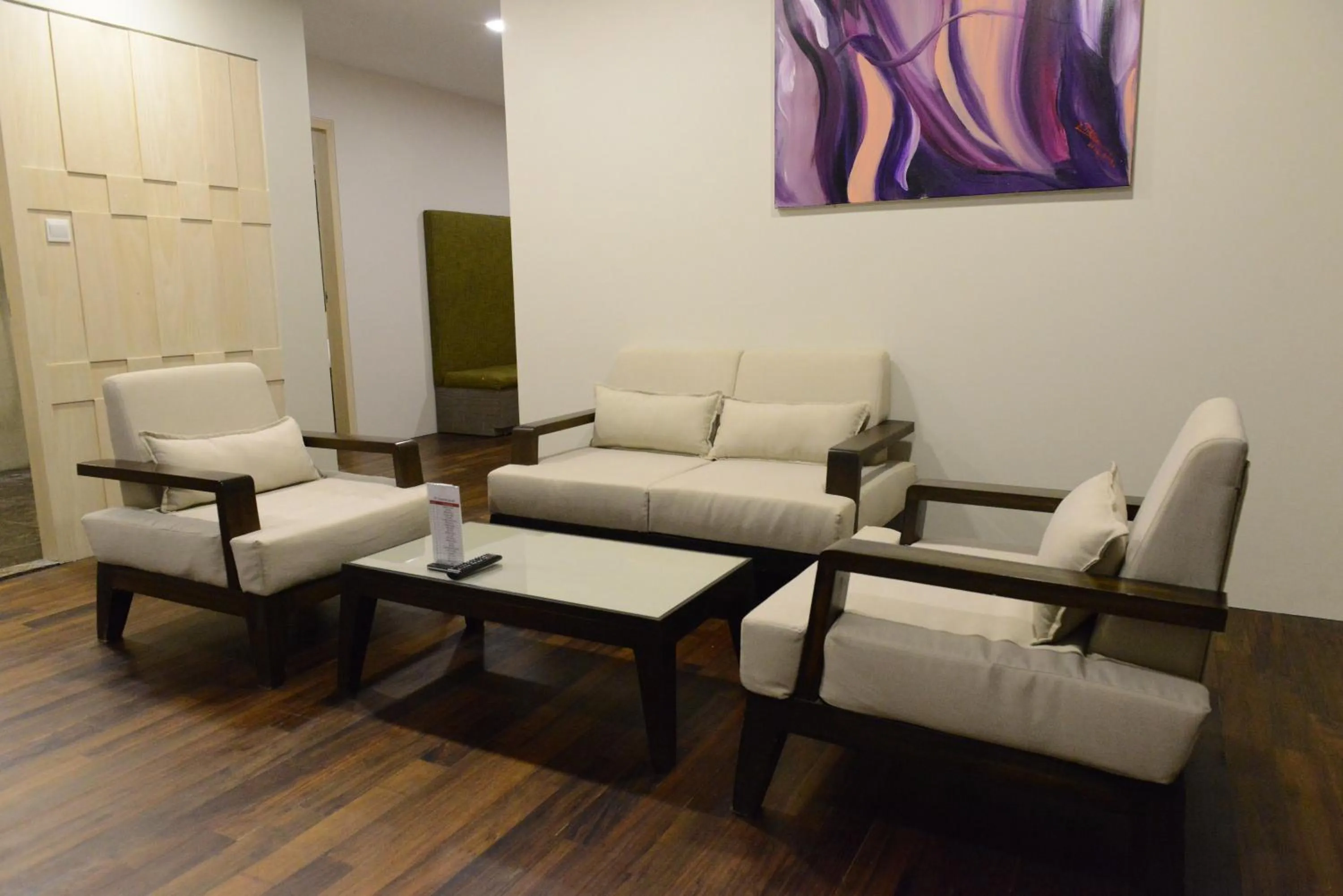 Living room in Hotel Parami