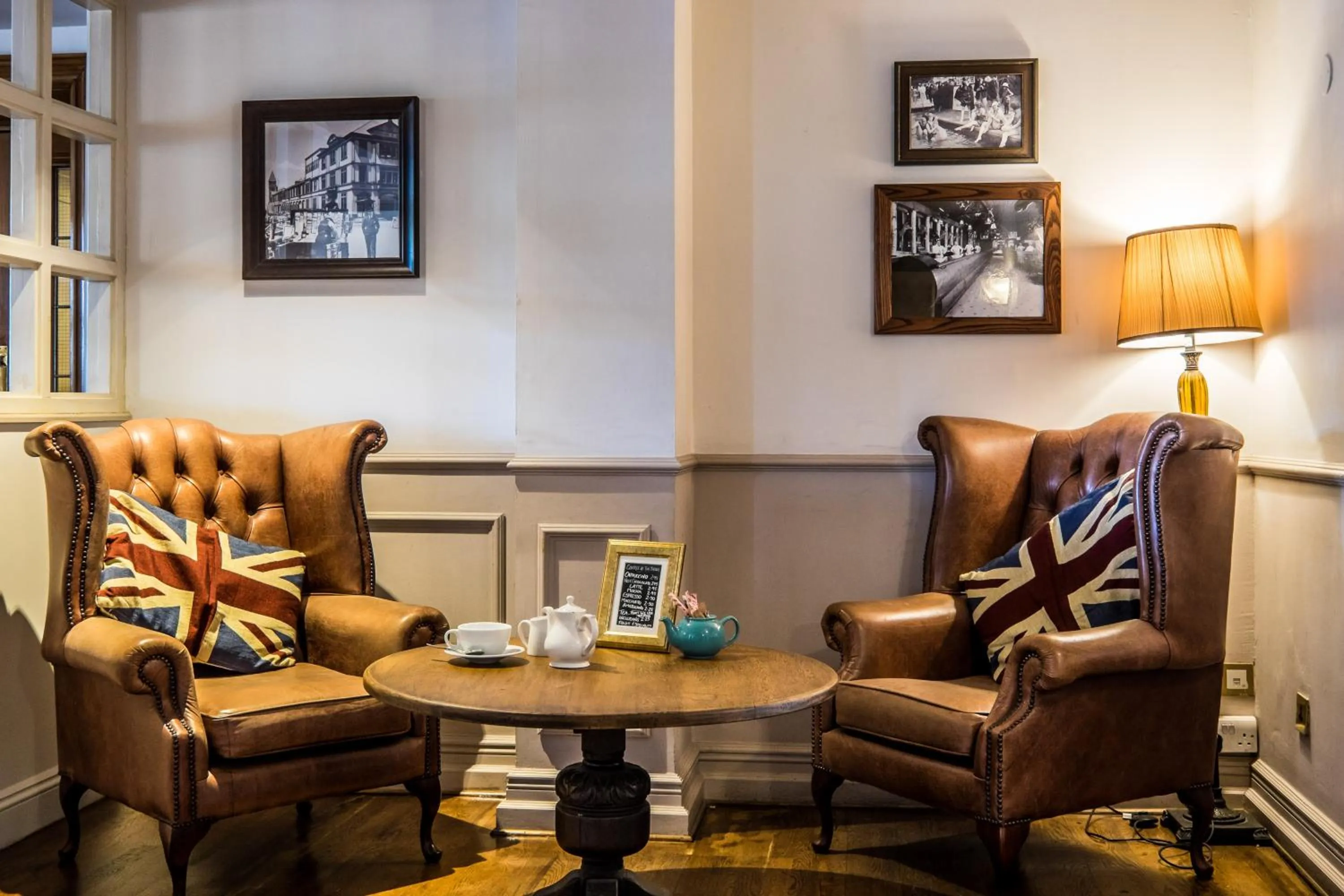 Seating area in Bridge Hotel