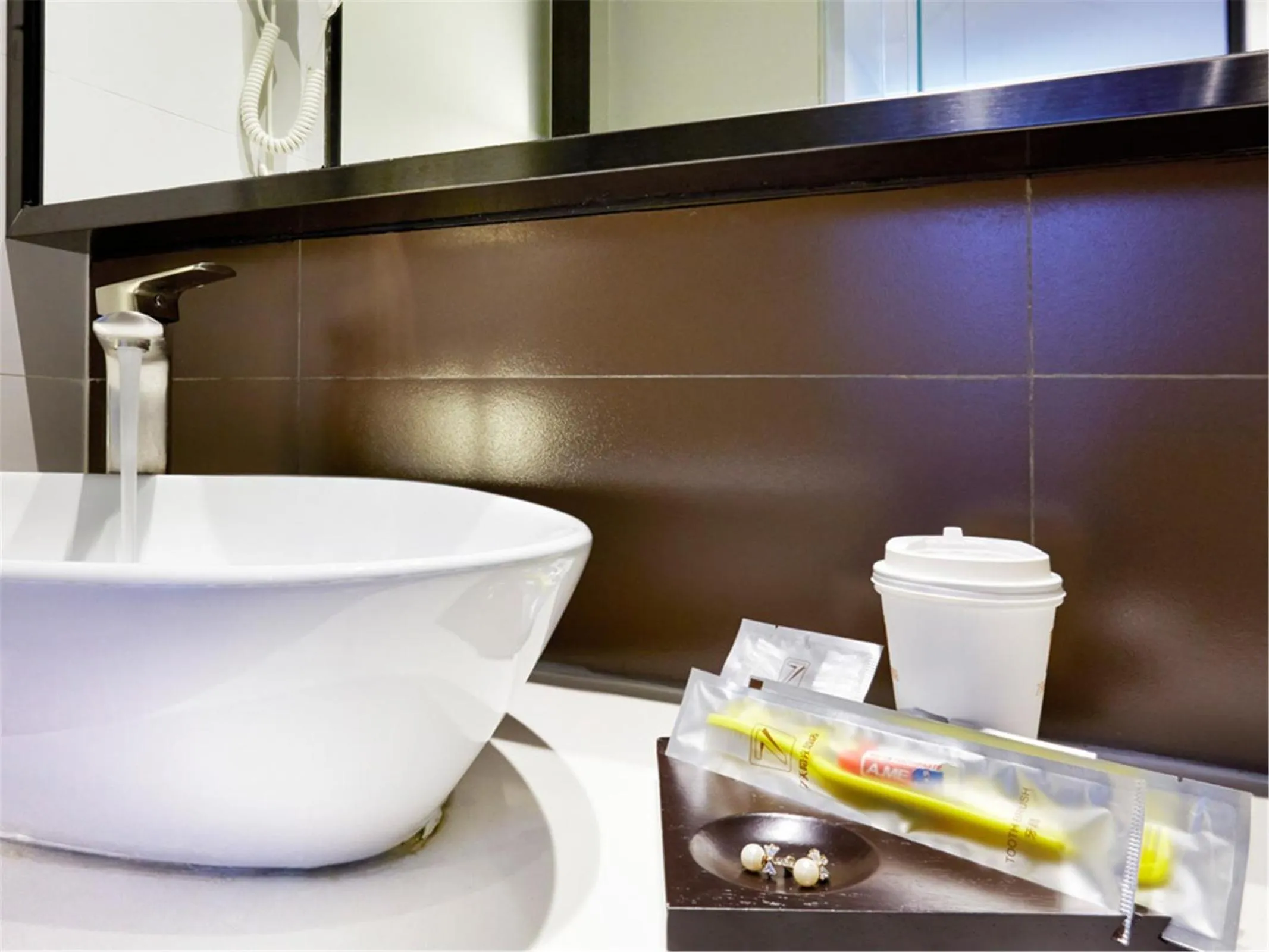 Bathroom in 7Days Inn Premium Beijing Chaoyangmen