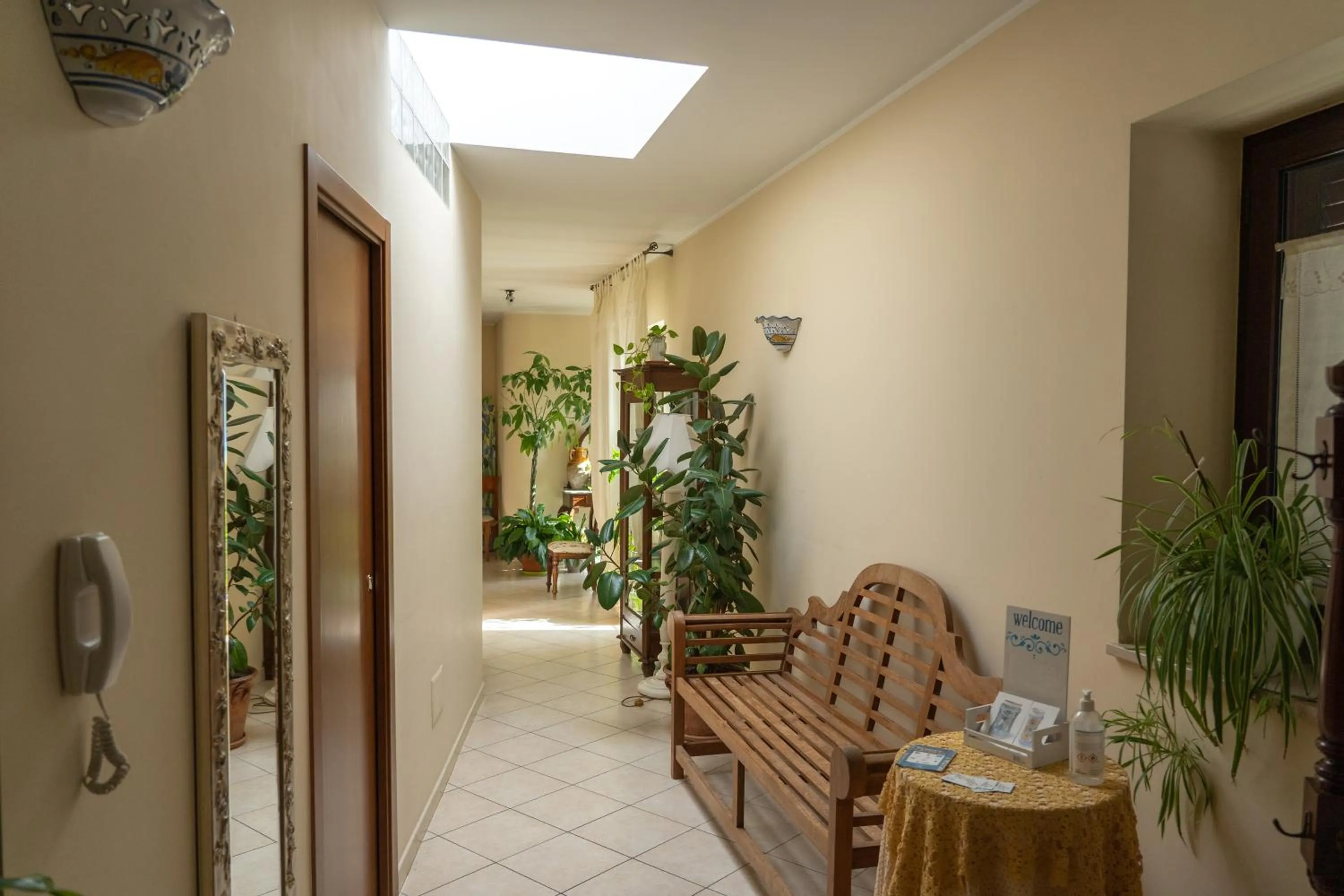 Living room in B&B Iris