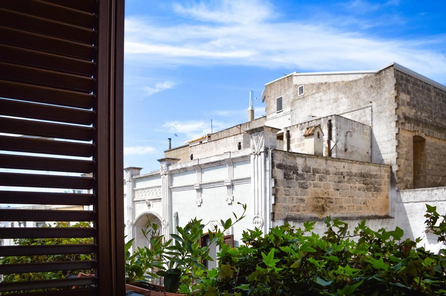 Landmark view in B&B Iris