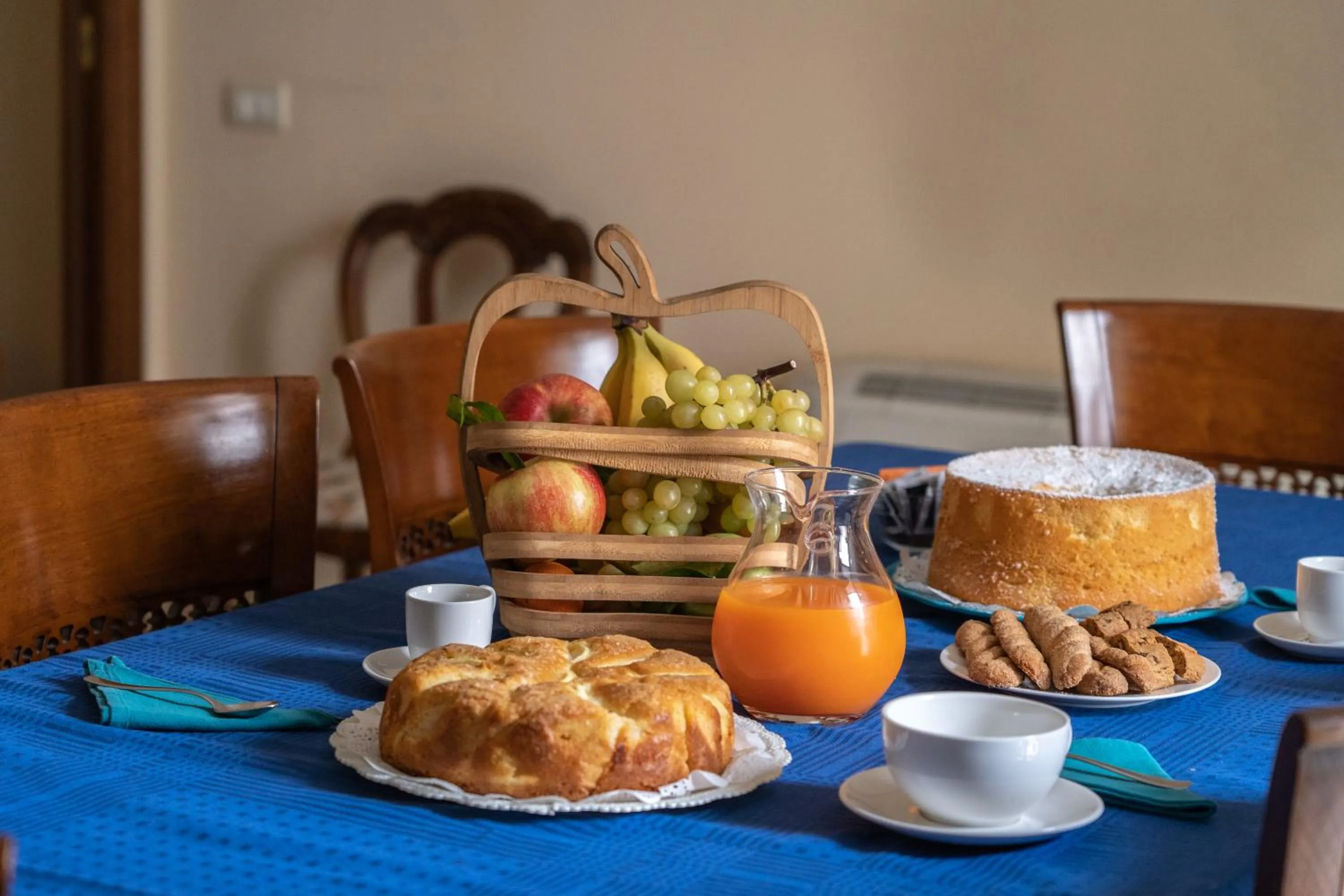 Food and drinks in B&B Iris