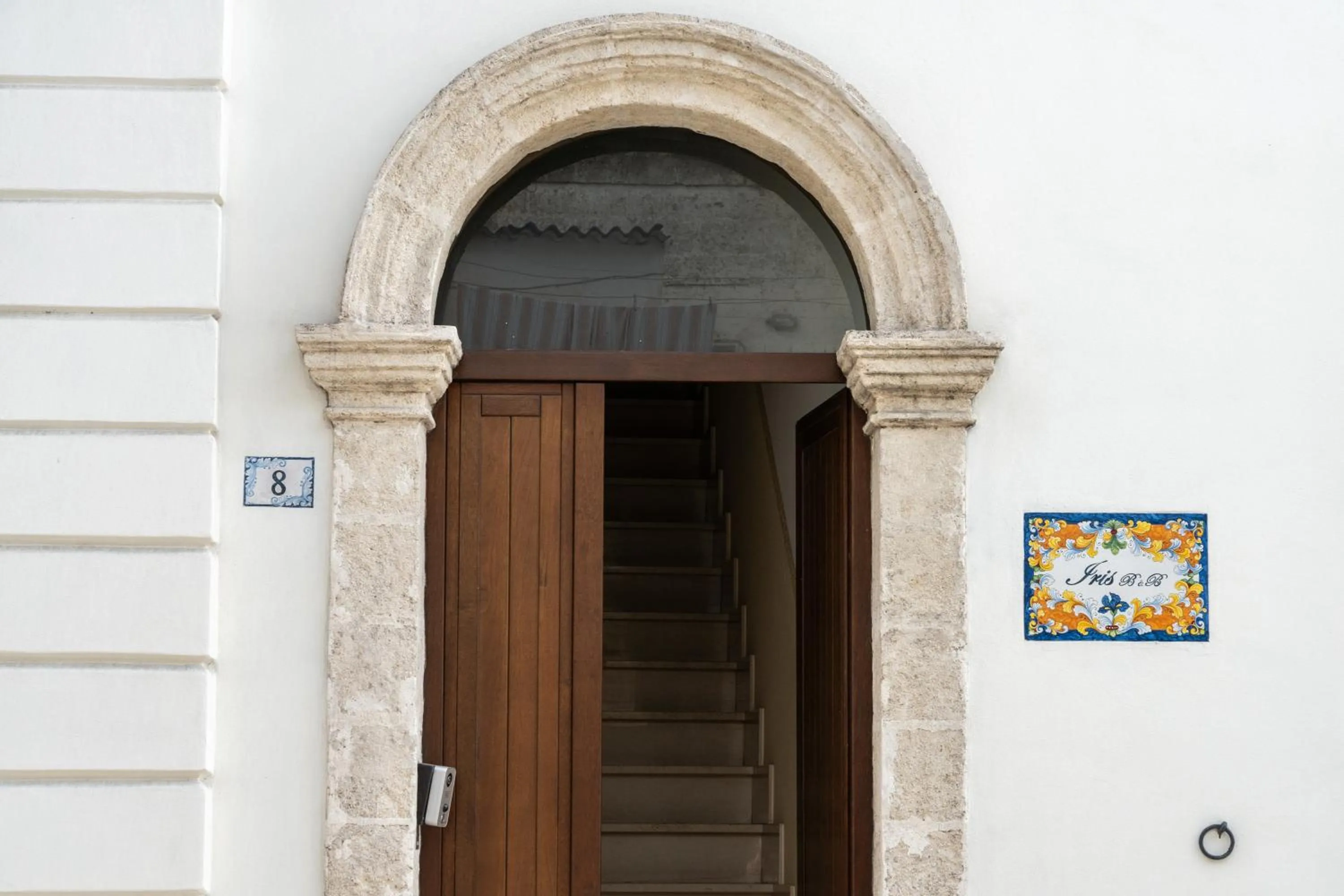 Facade/entrance in B&B Iris