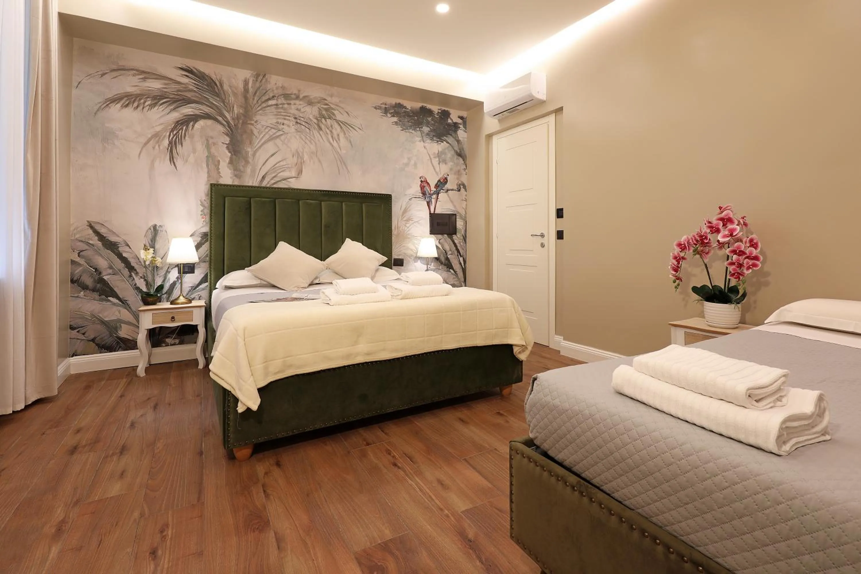 Decorative detail, Bed in Liberty Rome Suites - Liberty Collection