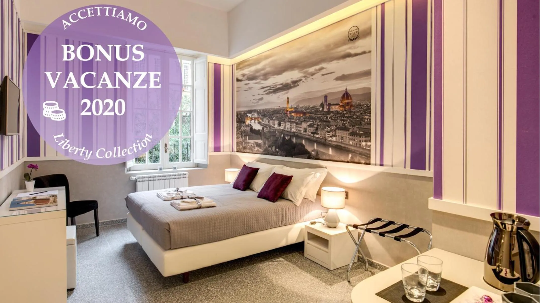 Photo of the whole room in Liberty Rome Suites - Liberty Collection