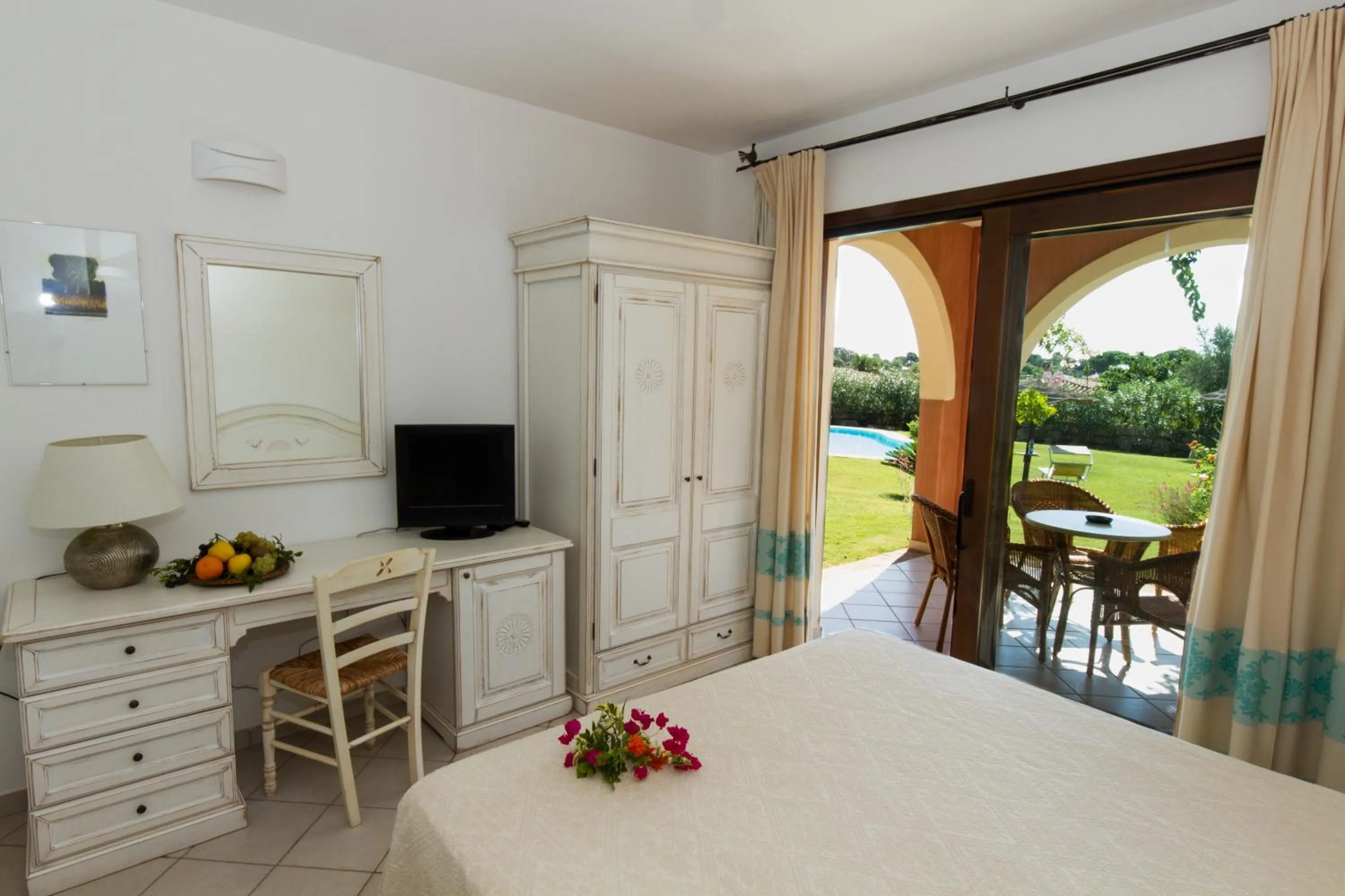 Bed in Hotel Mariposas