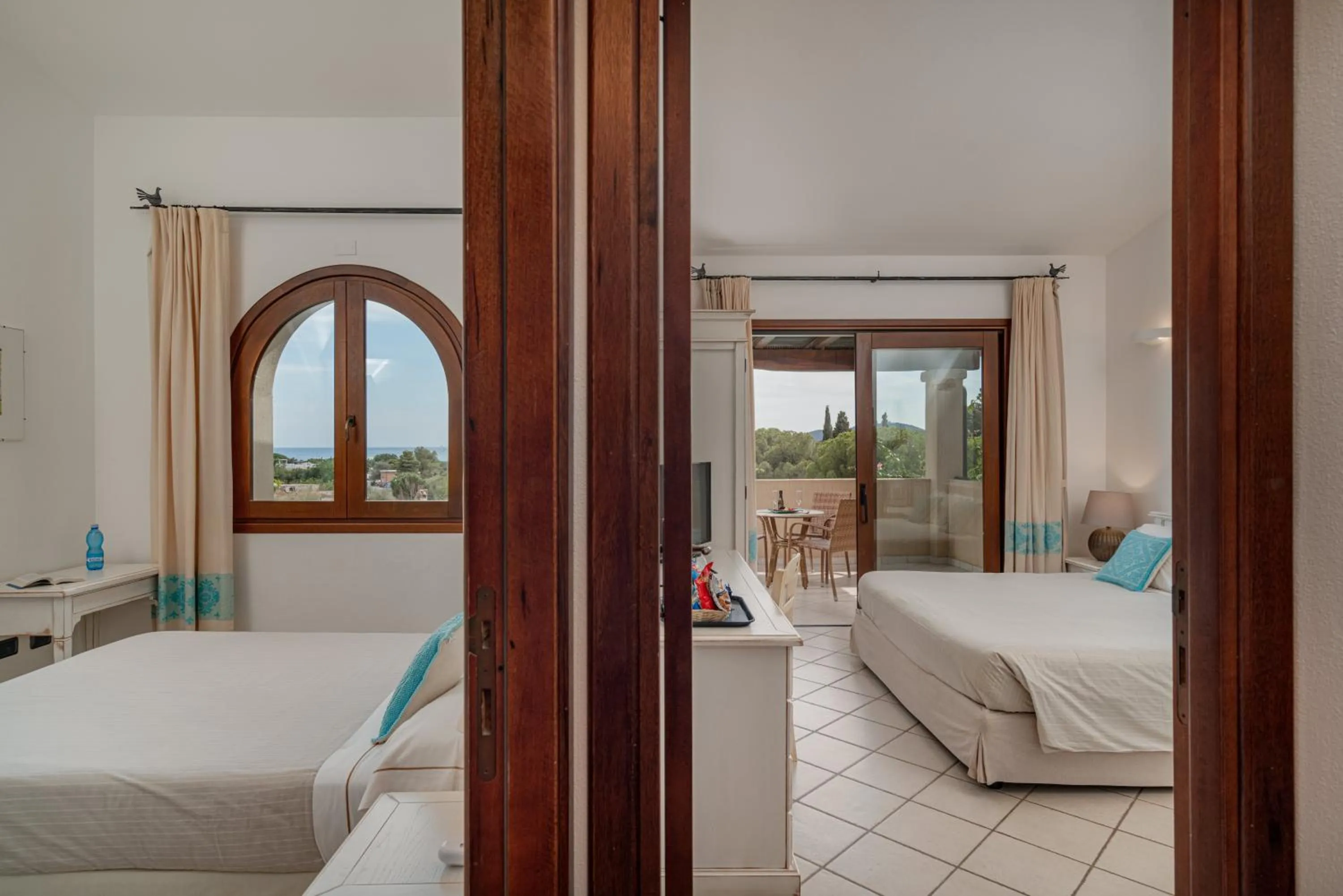 Bed in Hotel Mariposas