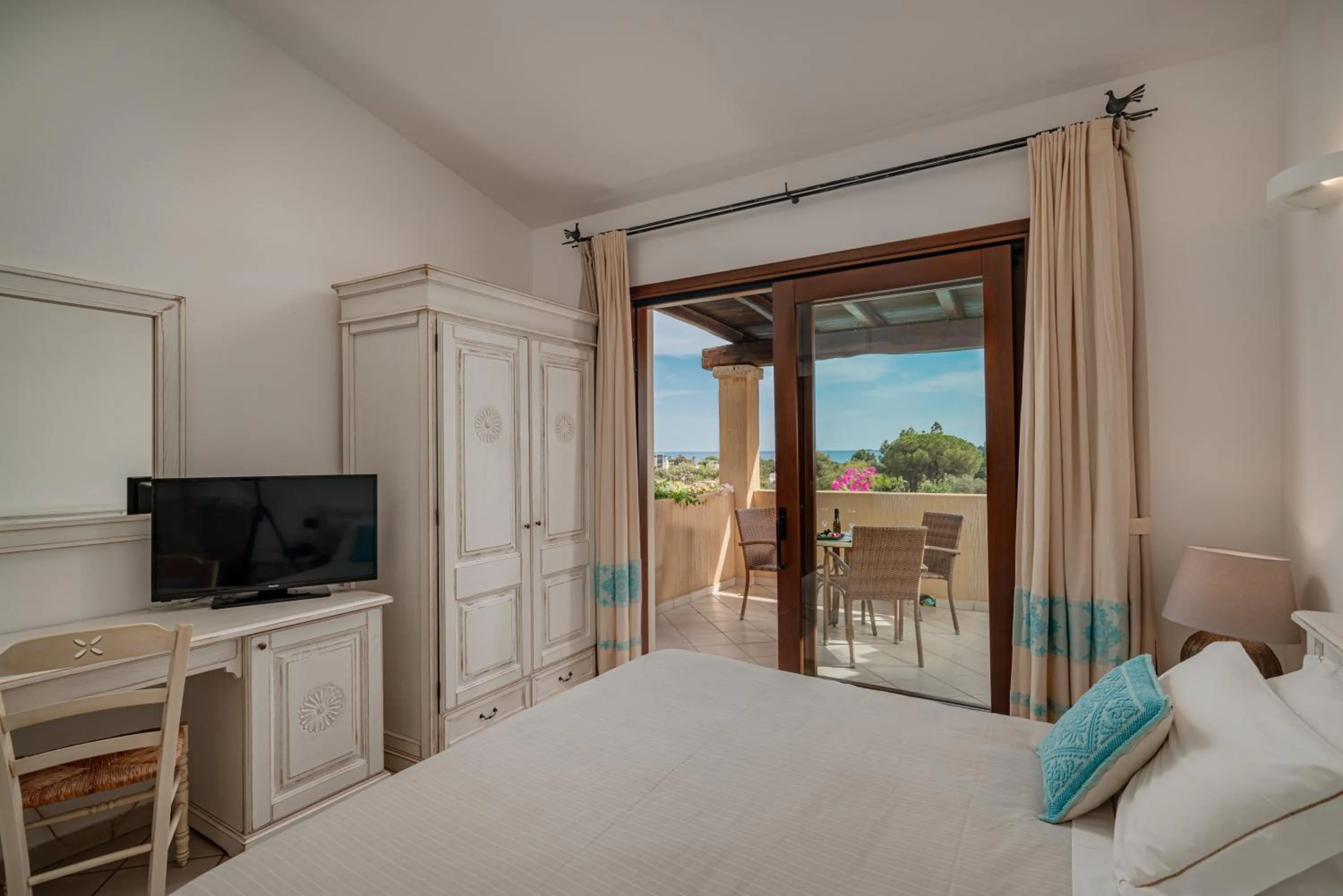 Bed in Hotel Mariposas