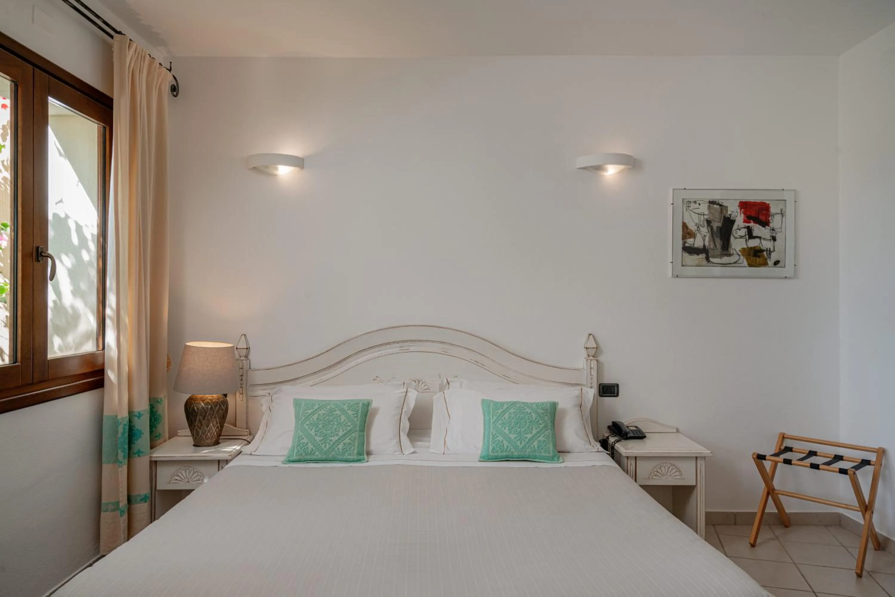 Bed in Hotel Mariposas