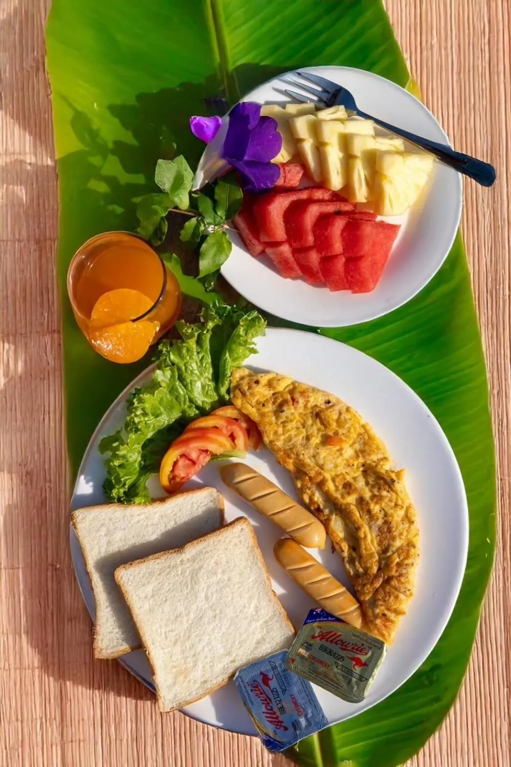 Breakfast in Koh Pu Sea View Beach Resort