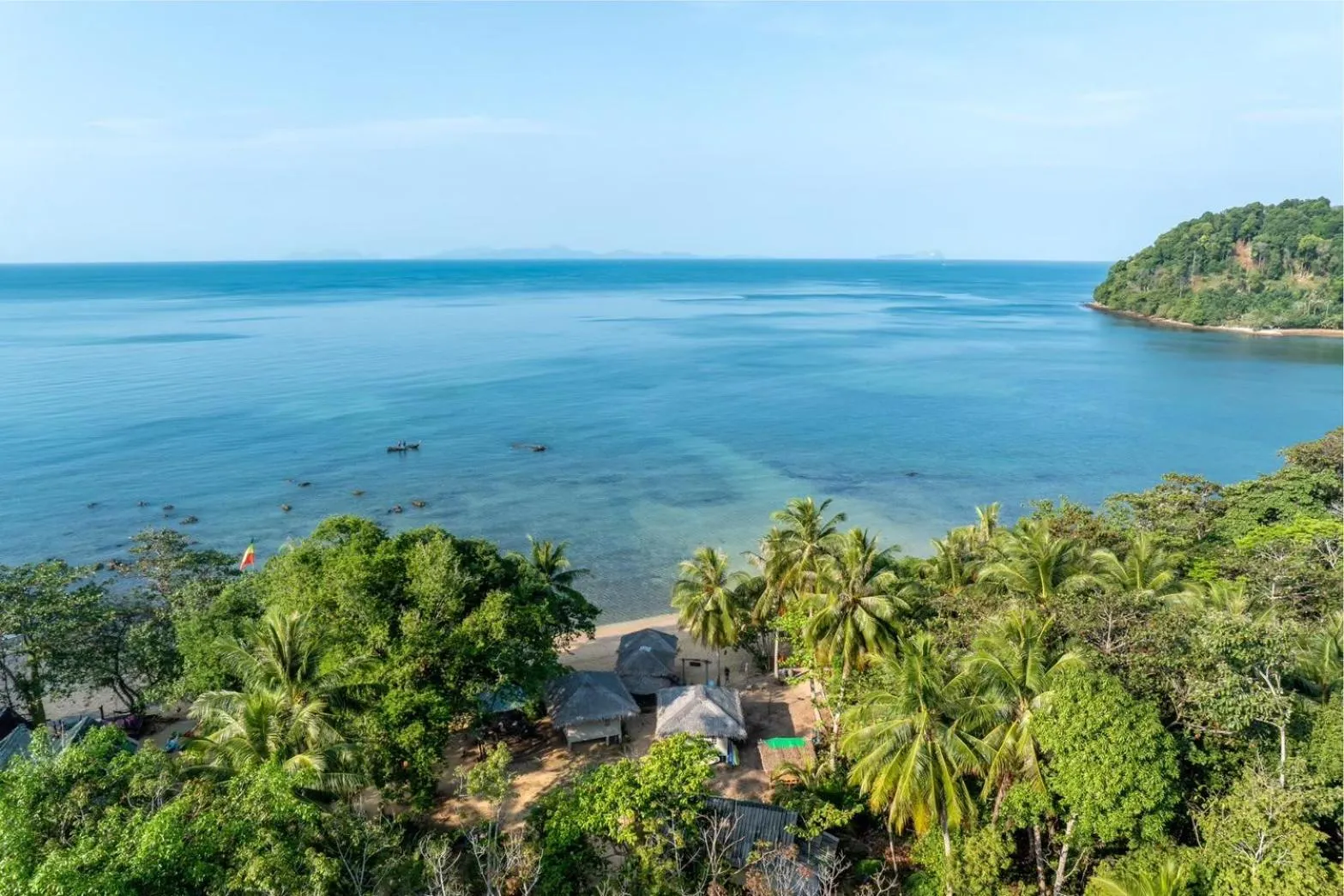 Bird's eye view in Koh Pu Sea View Beach Resort
