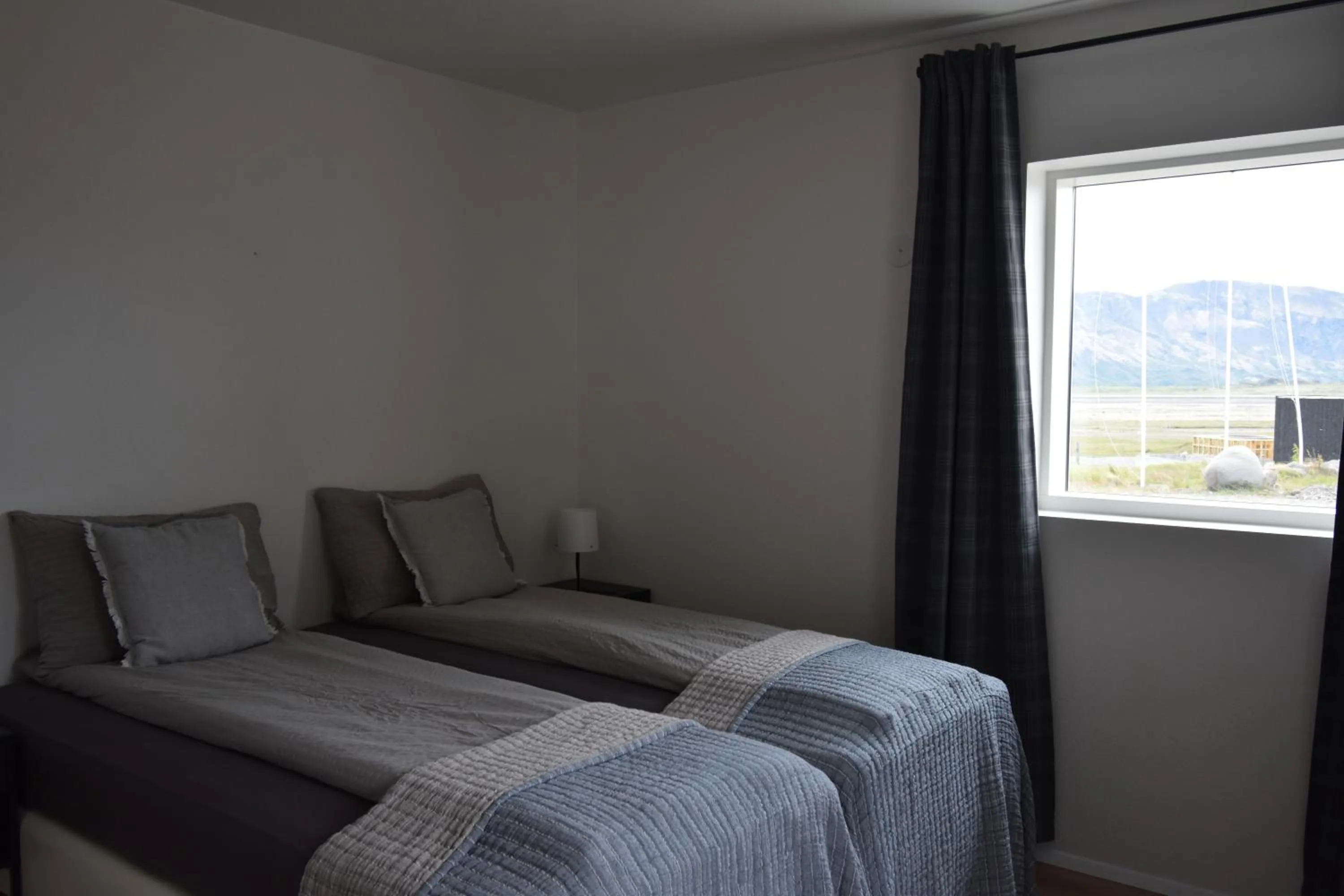 Bed in Glacier World - Hoffell Guesthouse