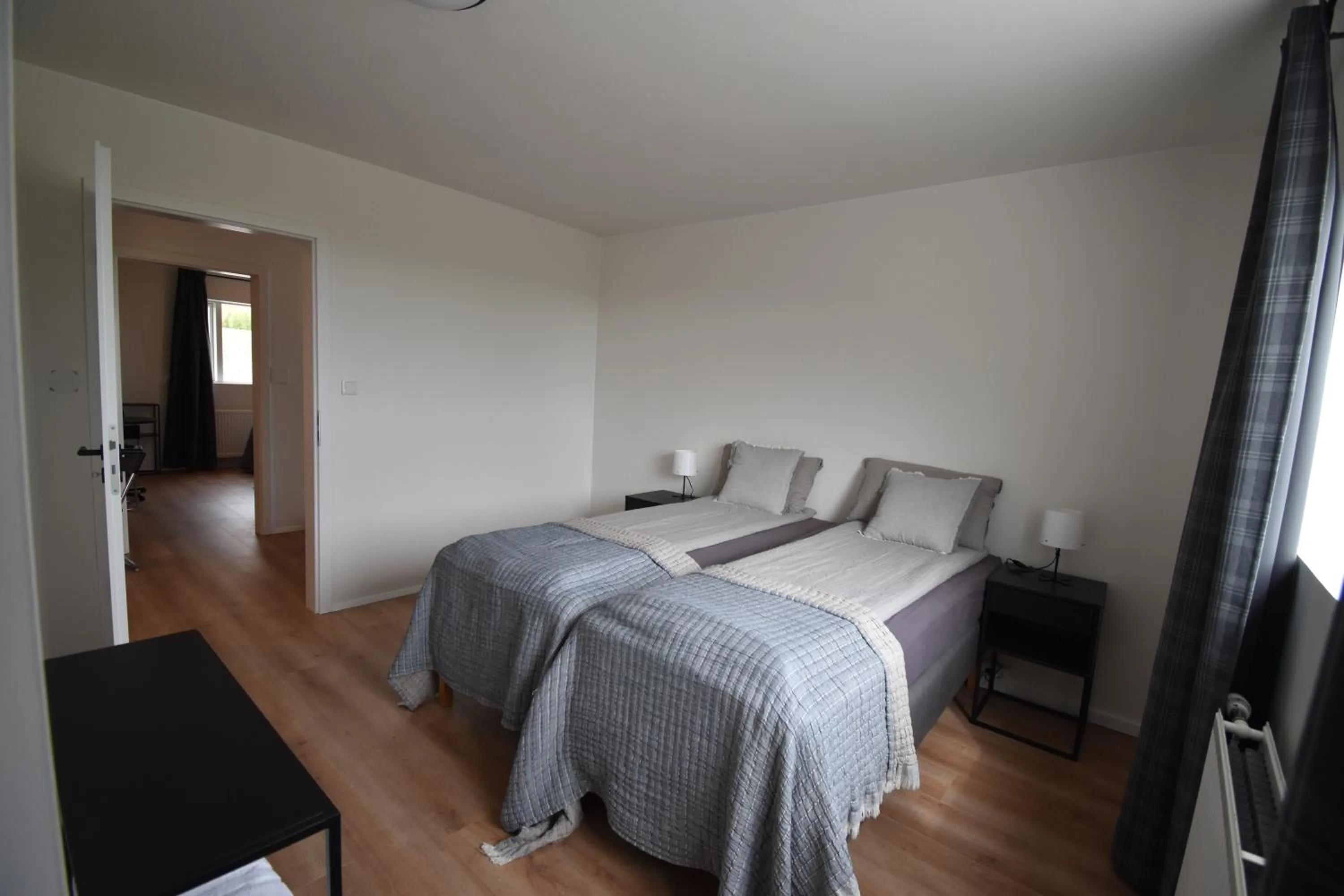 Bed in Glacier World - Hoffell Guesthouse