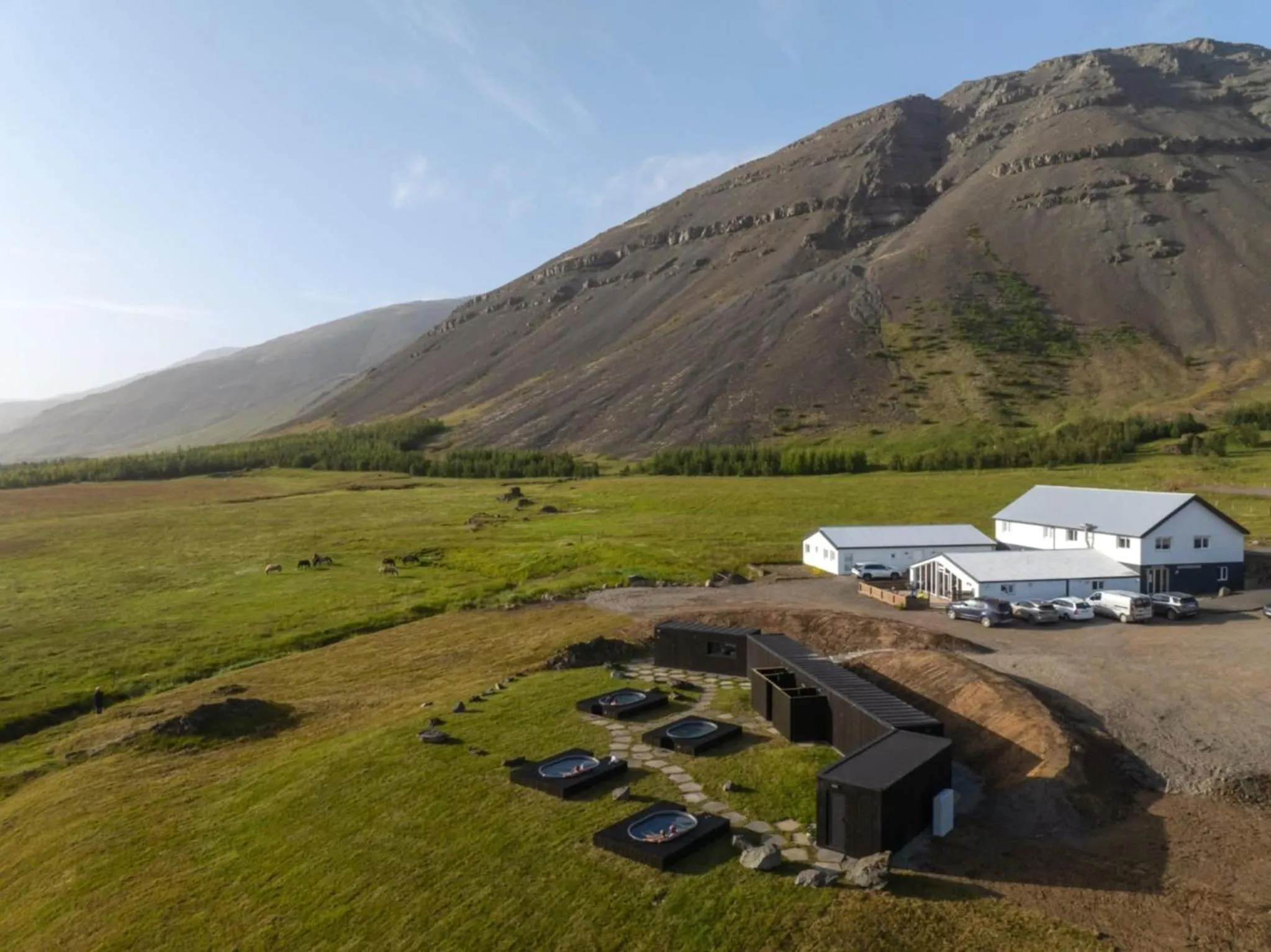 Property building in Glacier World - Hoffell Guesthouse