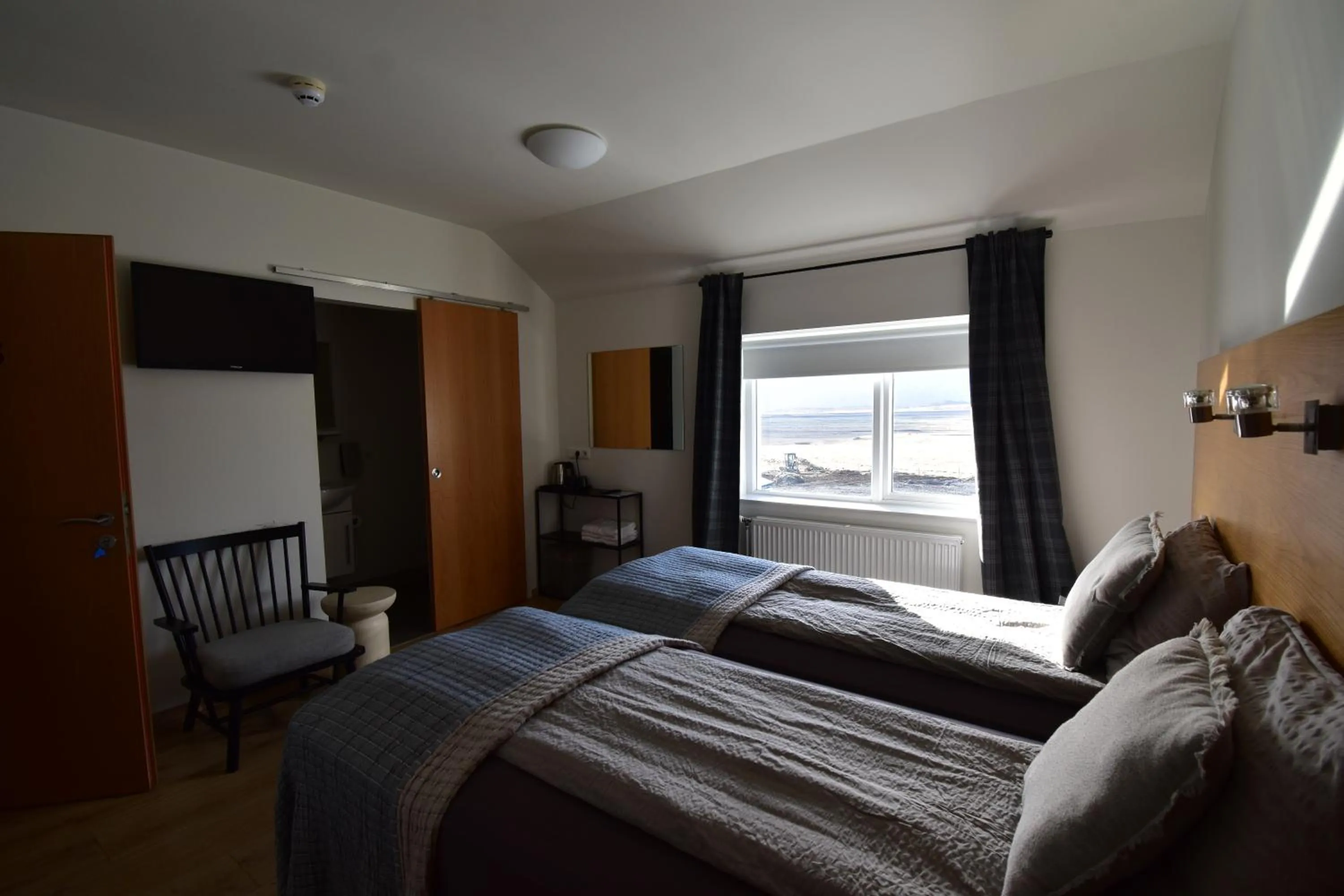 Bed in Glacier World - Hoffell Guesthouse