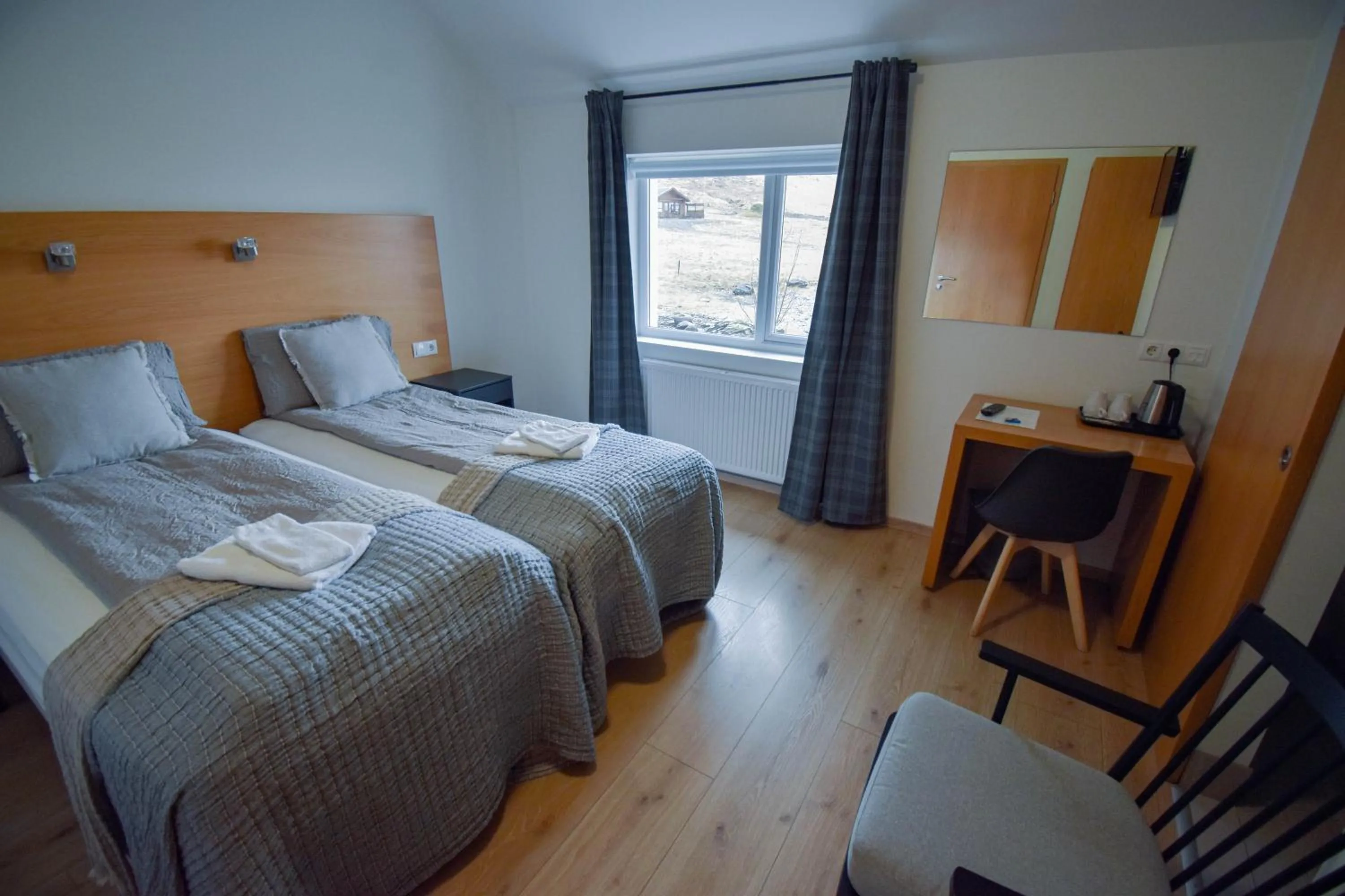 Photo of the whole room, Bed in Glacier World - Hoffell Guesthouse