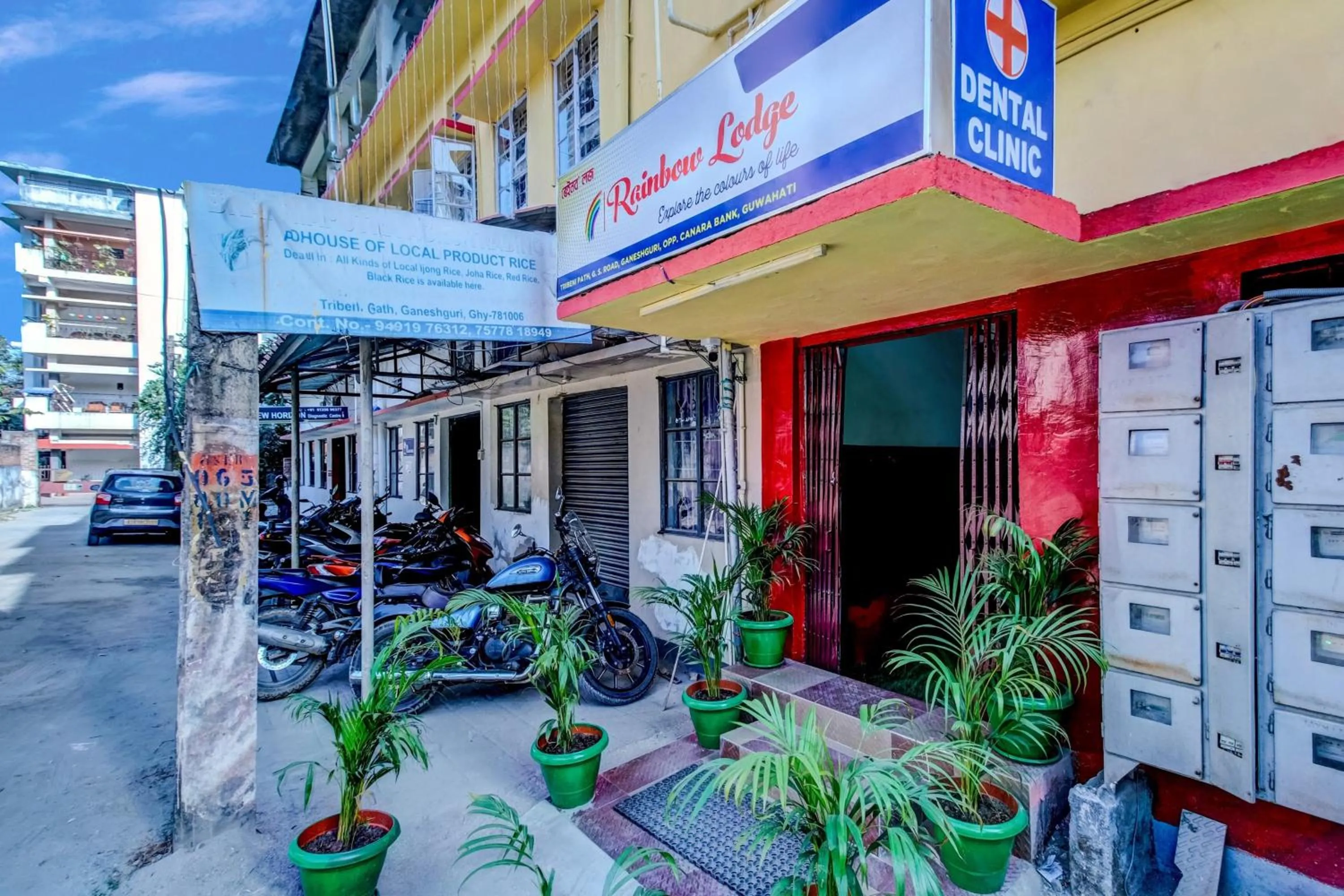 Facade/entrance in SPOT ON Rainbow Lodge