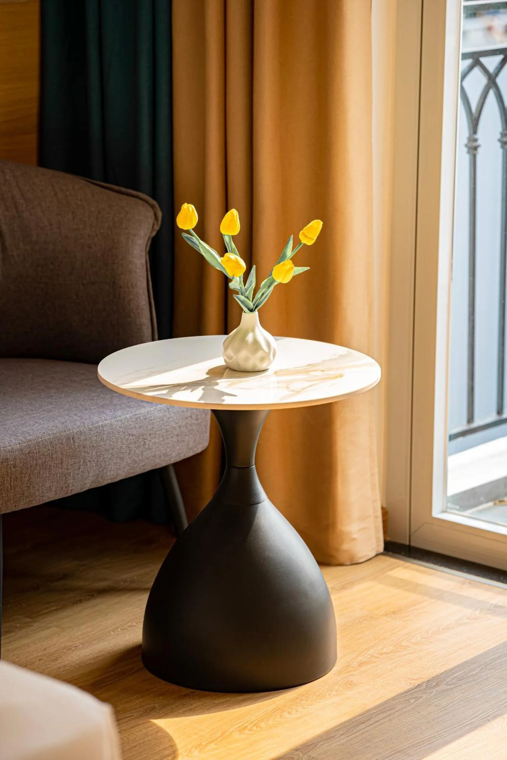 Living room in The Yen Residences Danang