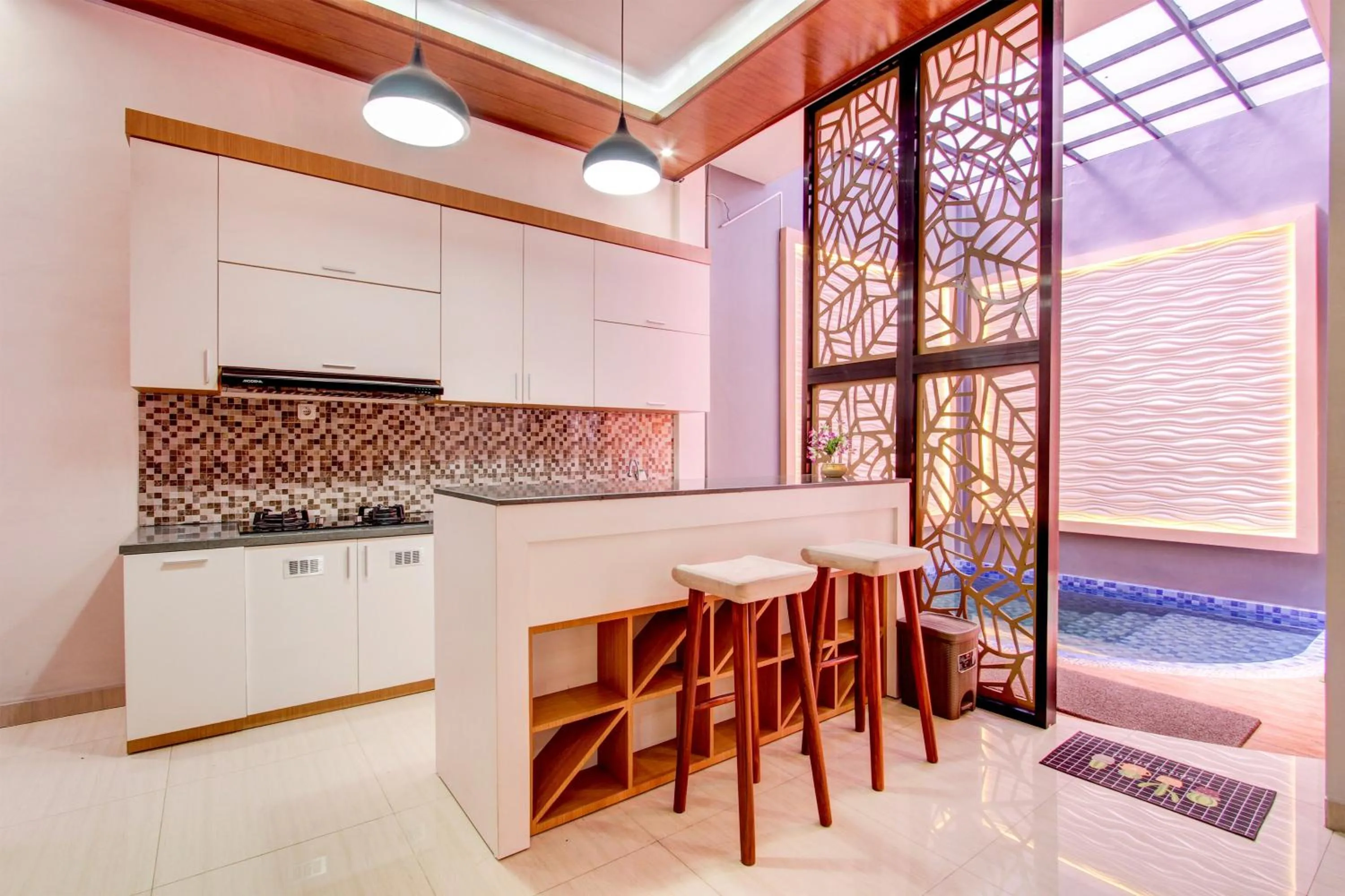 Lobby or reception in Capital O 93718 Homestay 3 Bidadari