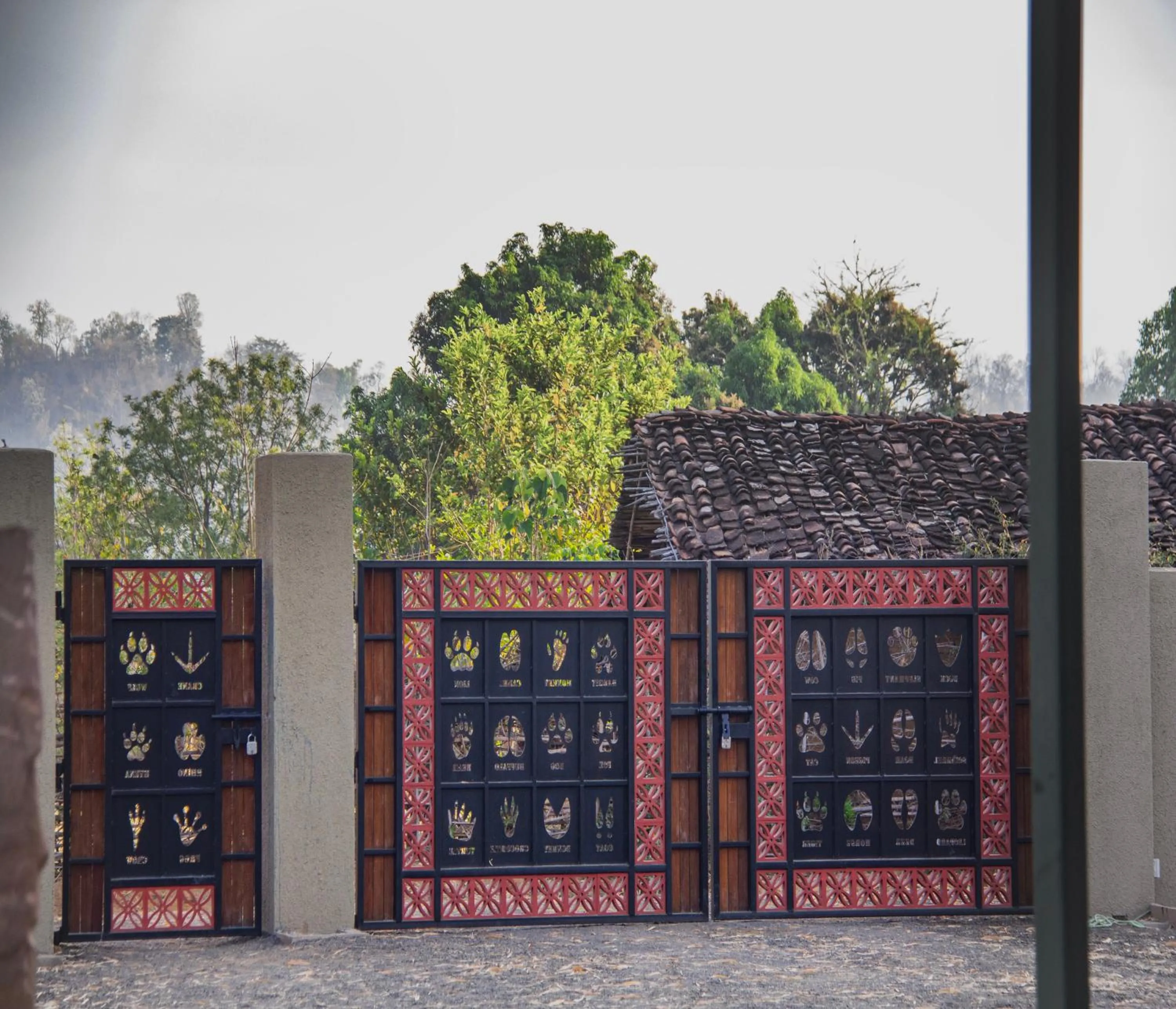 Facade/entrance in Tathastu Bandhavgarh