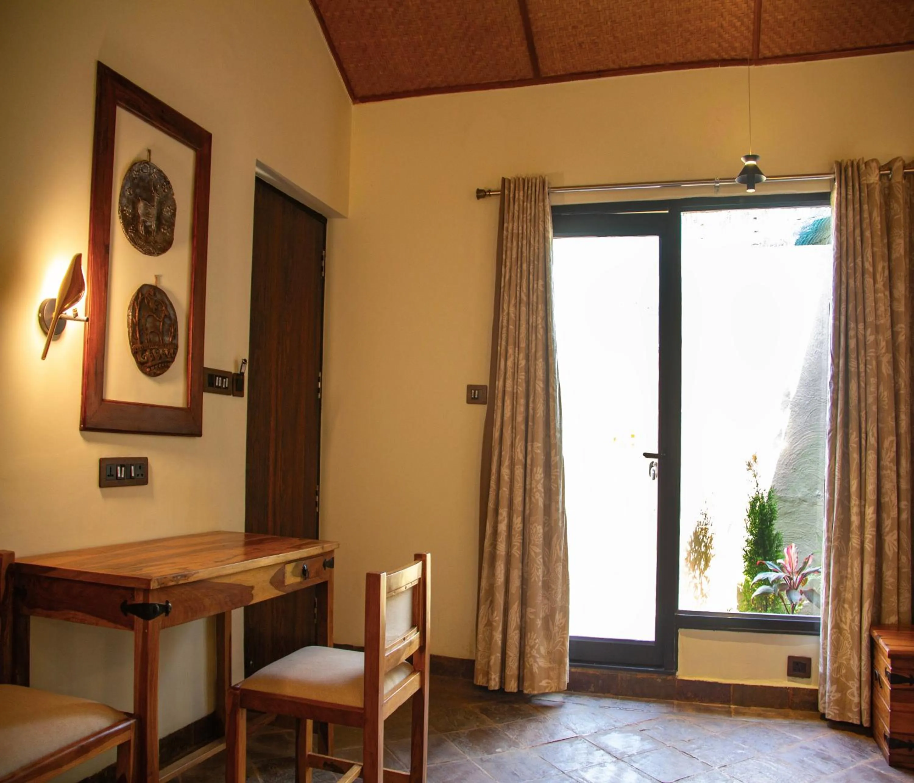 Living room in Tathastu Bandhavgarh