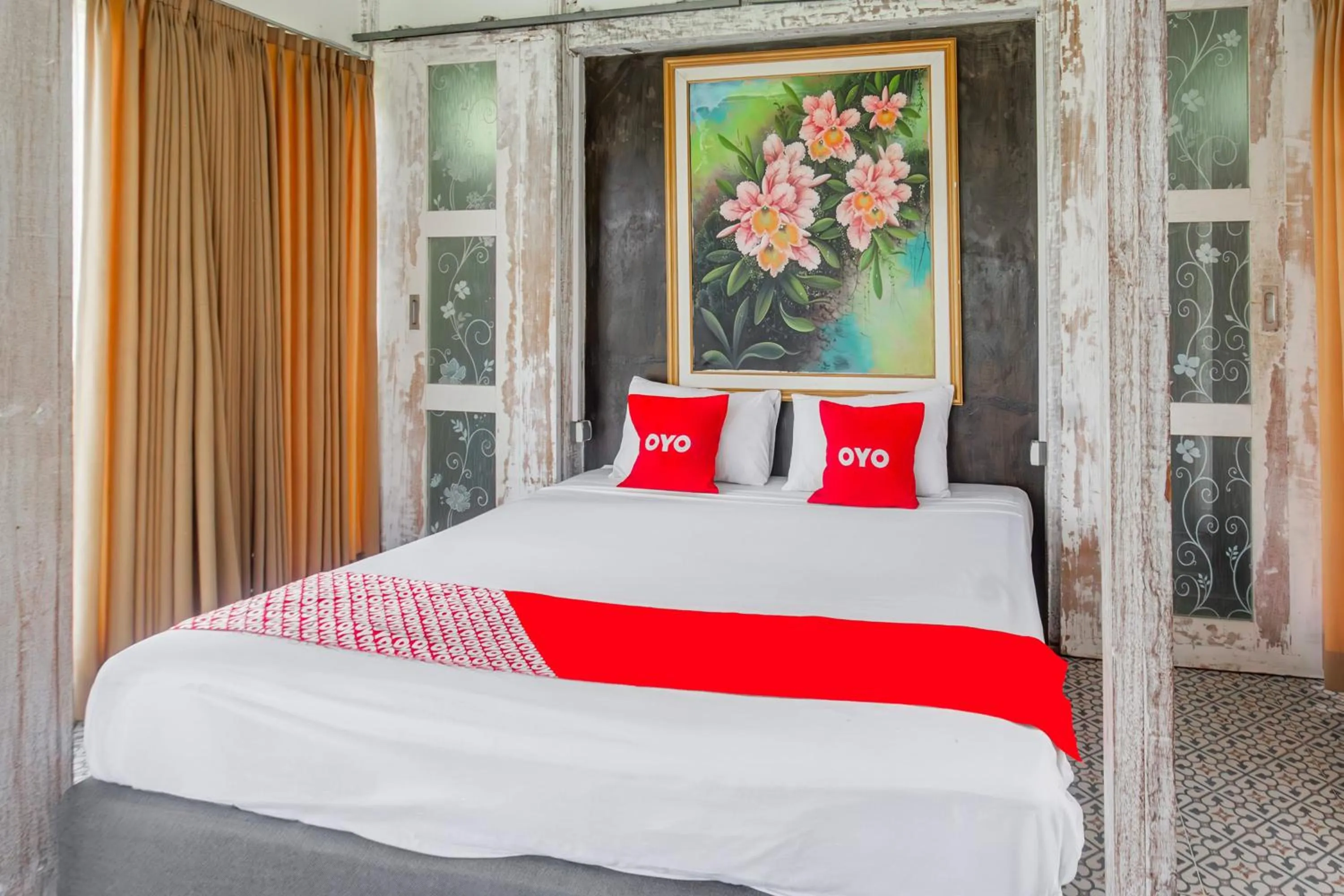 Bedroom, Bed in Hotel O Tungku Klui Hotel