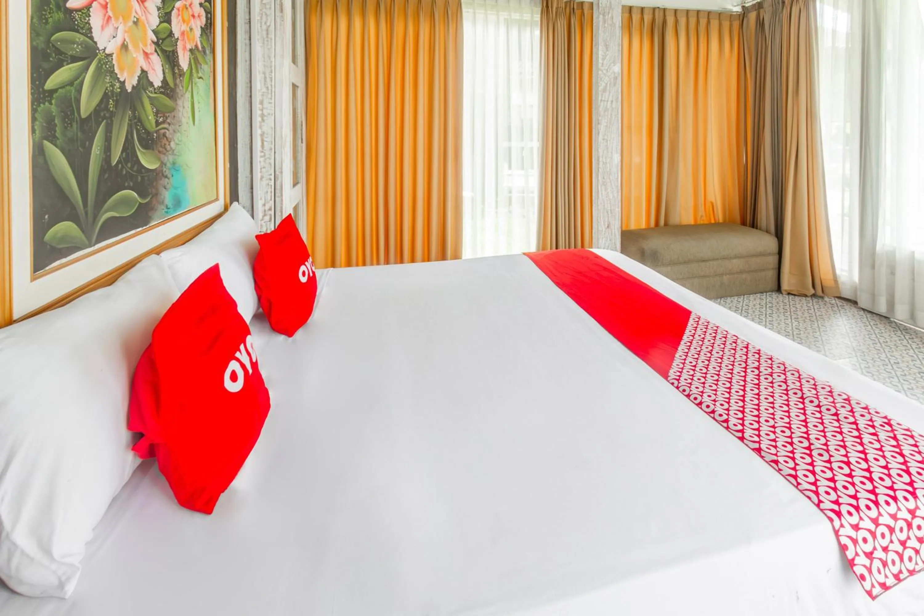 Bedroom, Bed in Hotel O Tungku Klui Hotel