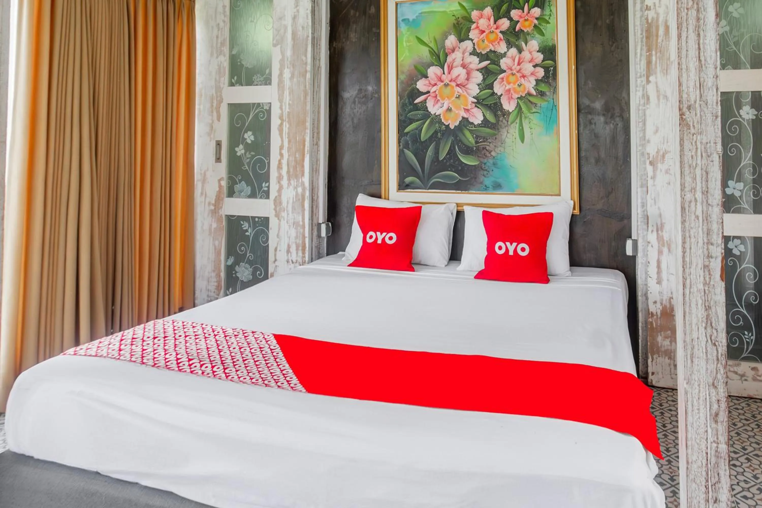 Bedroom, Bed in Hotel O Tungku Klui Hotel