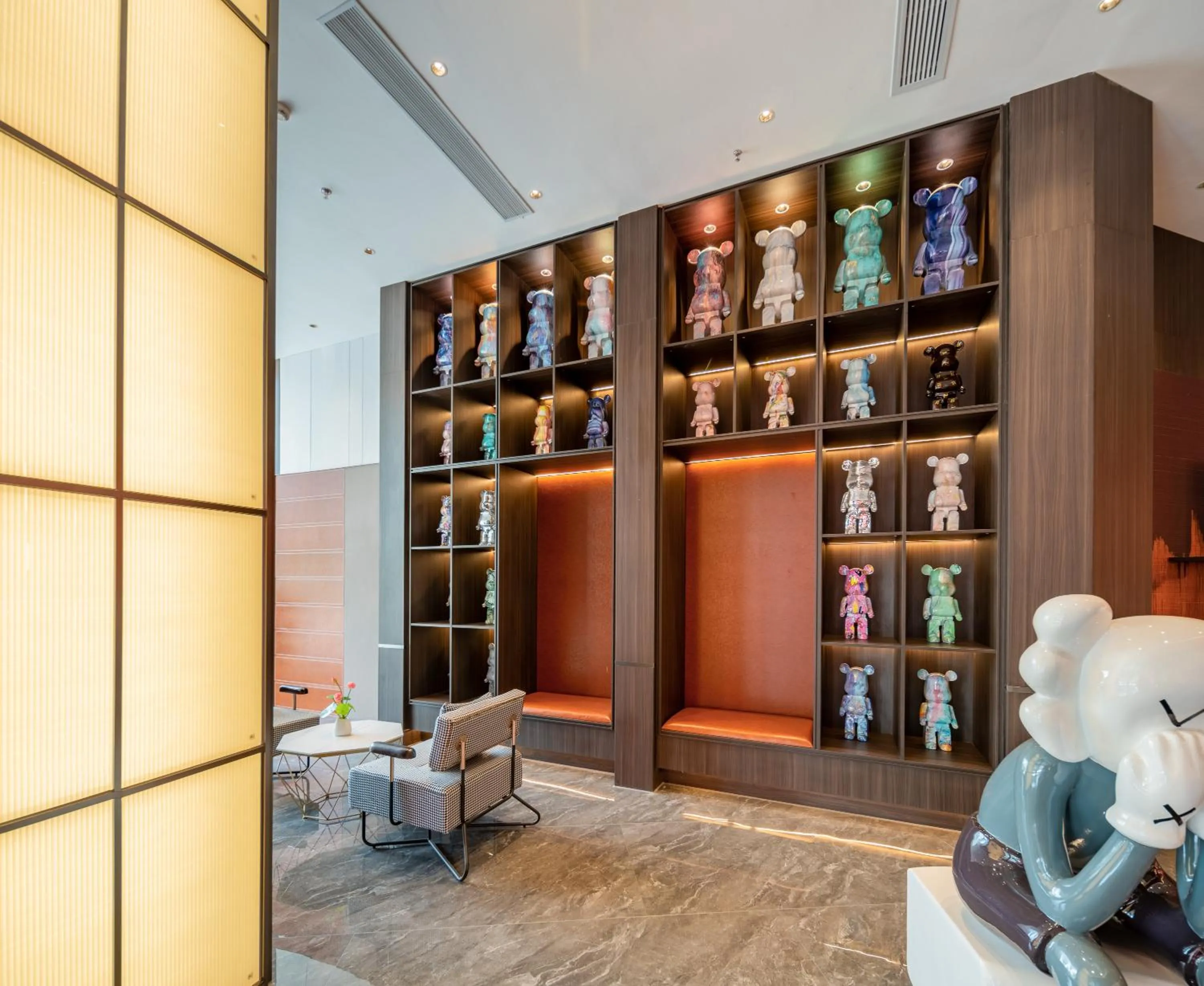 Lobby or reception in The Puyan Hotel Hangzhou Jiubao