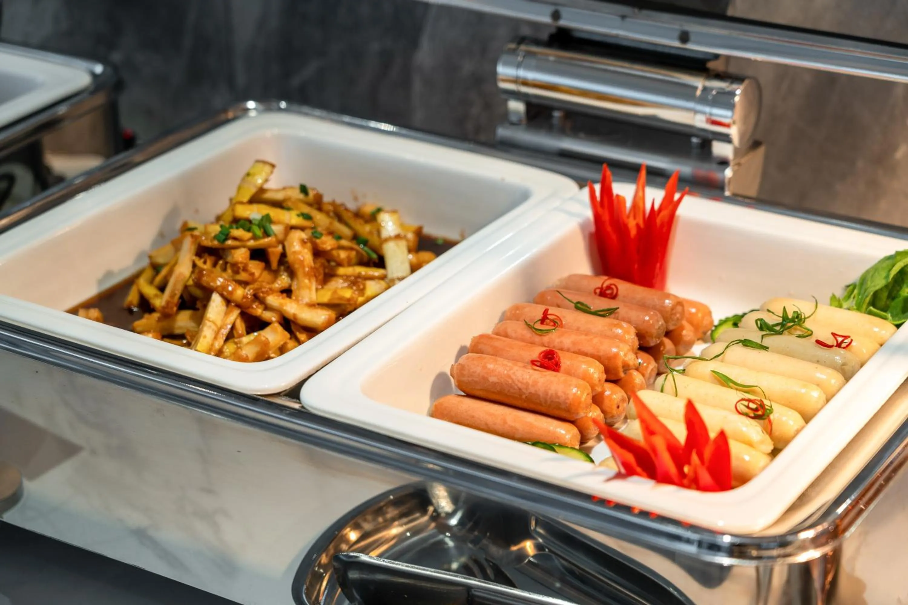 Restaurant/places to eat in The Puyan Hotel Hangzhou Jiubao