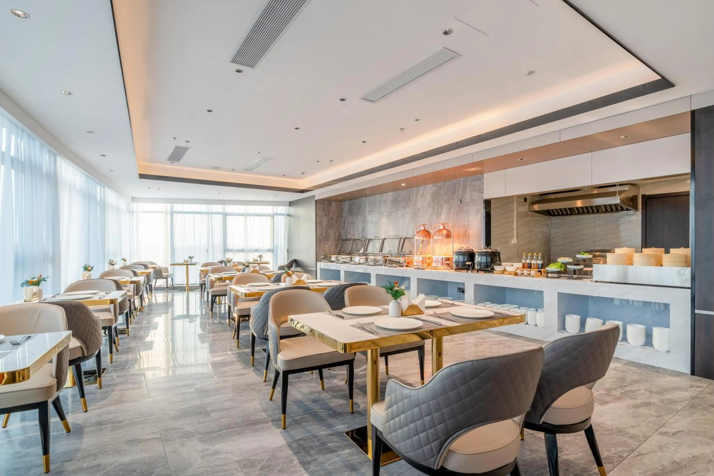 Restaurant/places to eat in The Puyan Hotel Hangzhou Jiubao