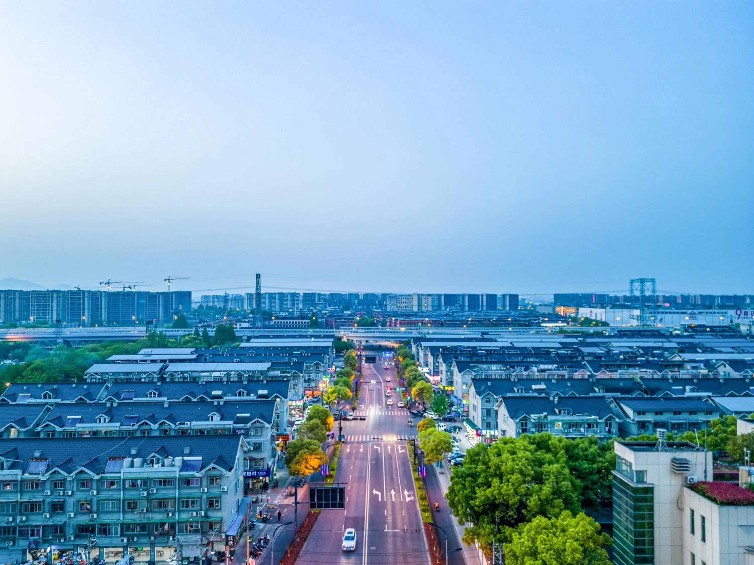 Bird's eye view in The Puyan Hotel Hangzhou Jiubao