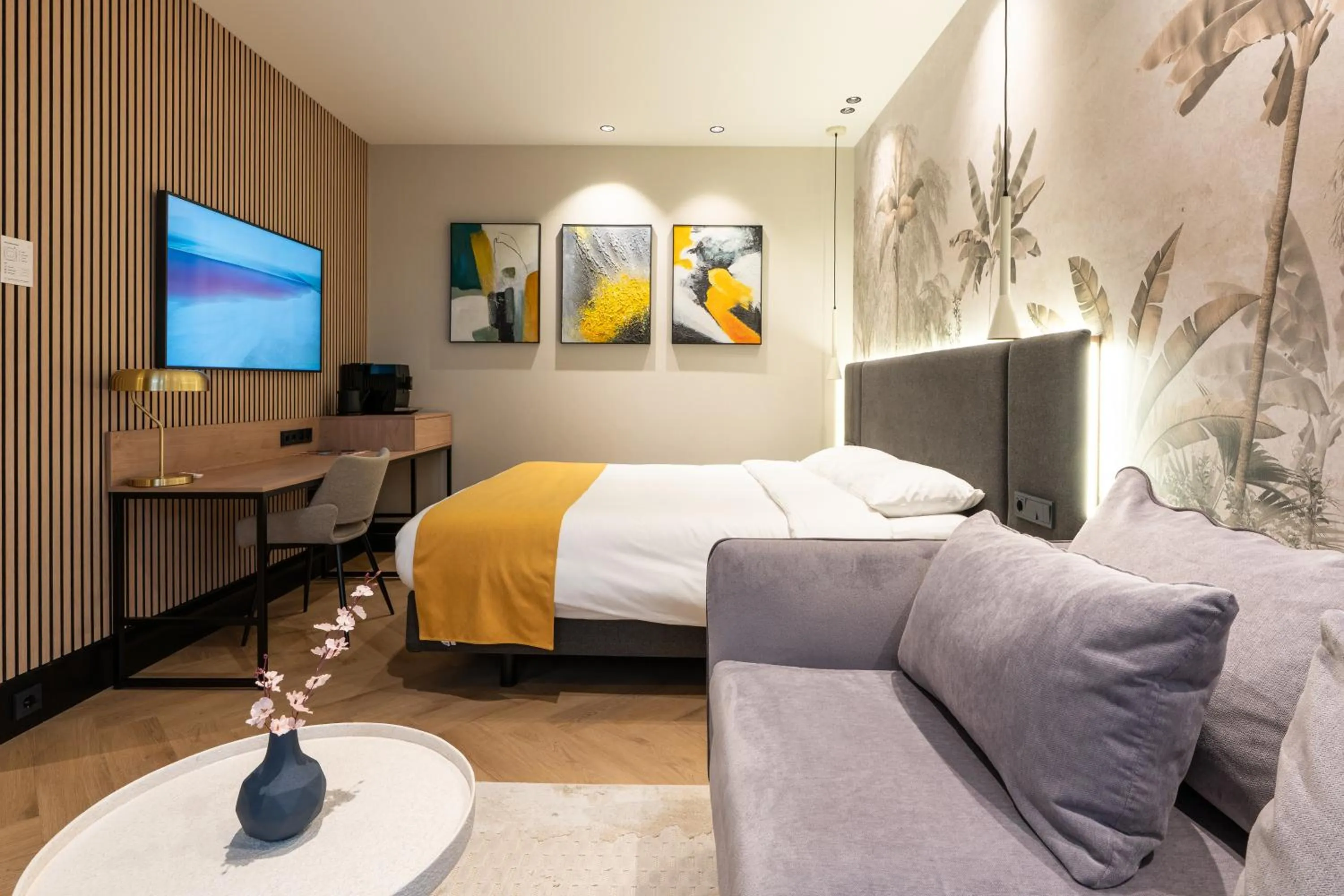 Bed in MyHotel Meppel