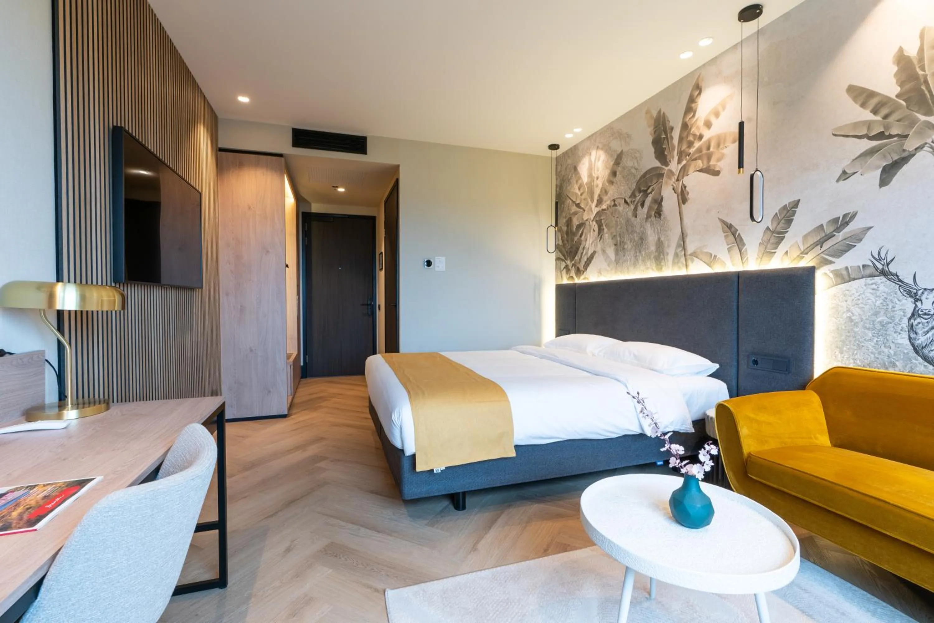 Bed in MyHotel Meppel