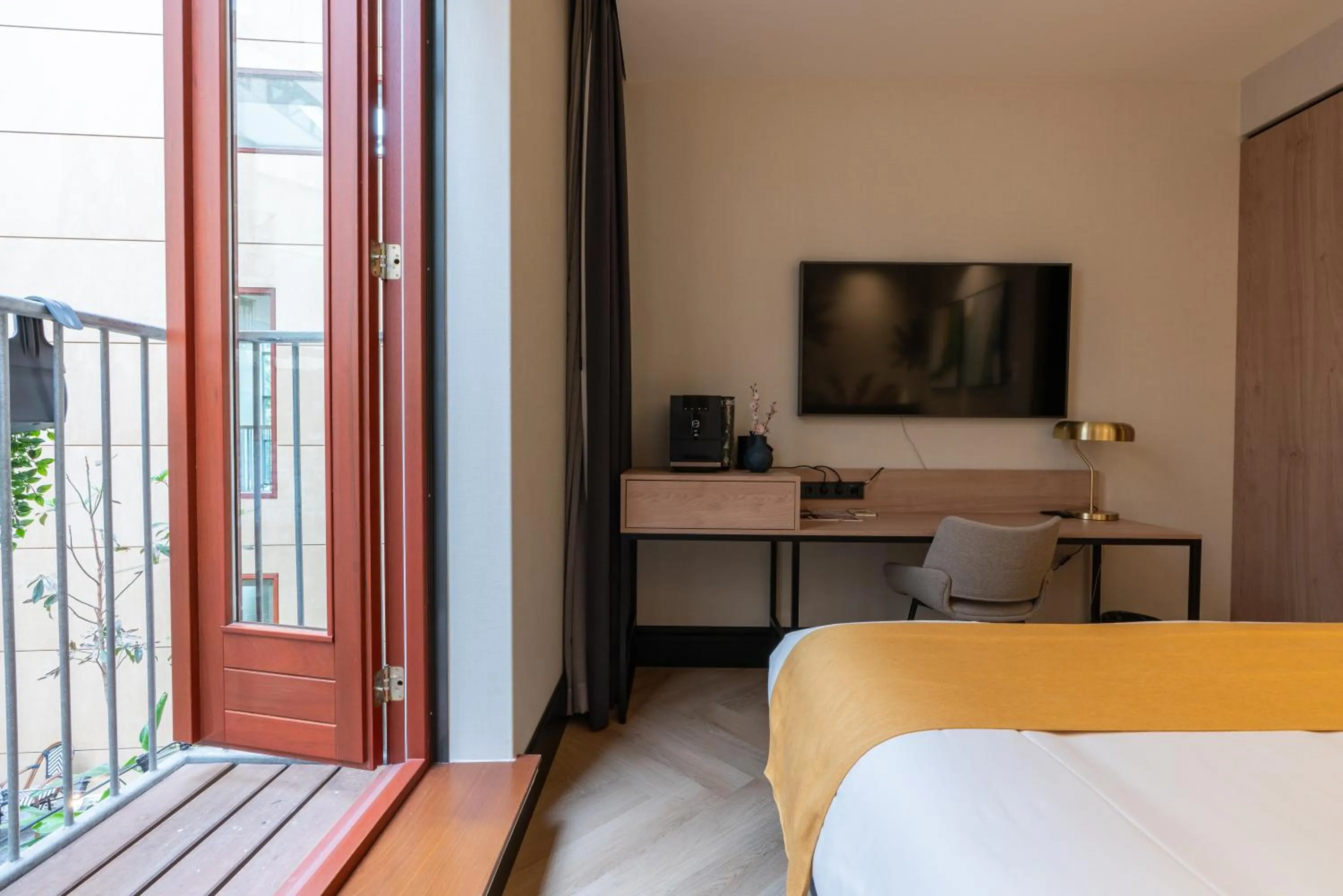 Bed in MyHotel Meppel