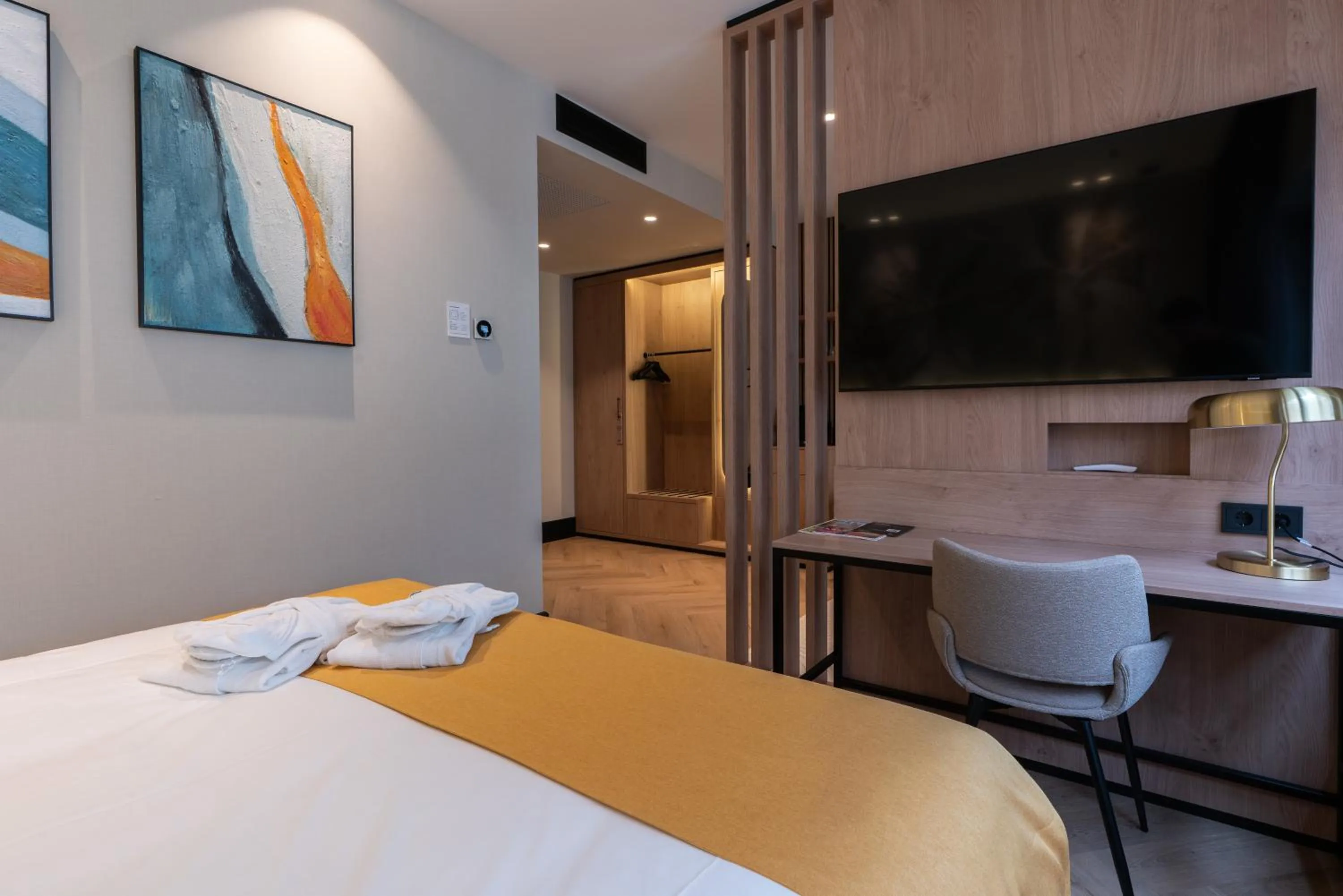 Bed in MyHotel Meppel