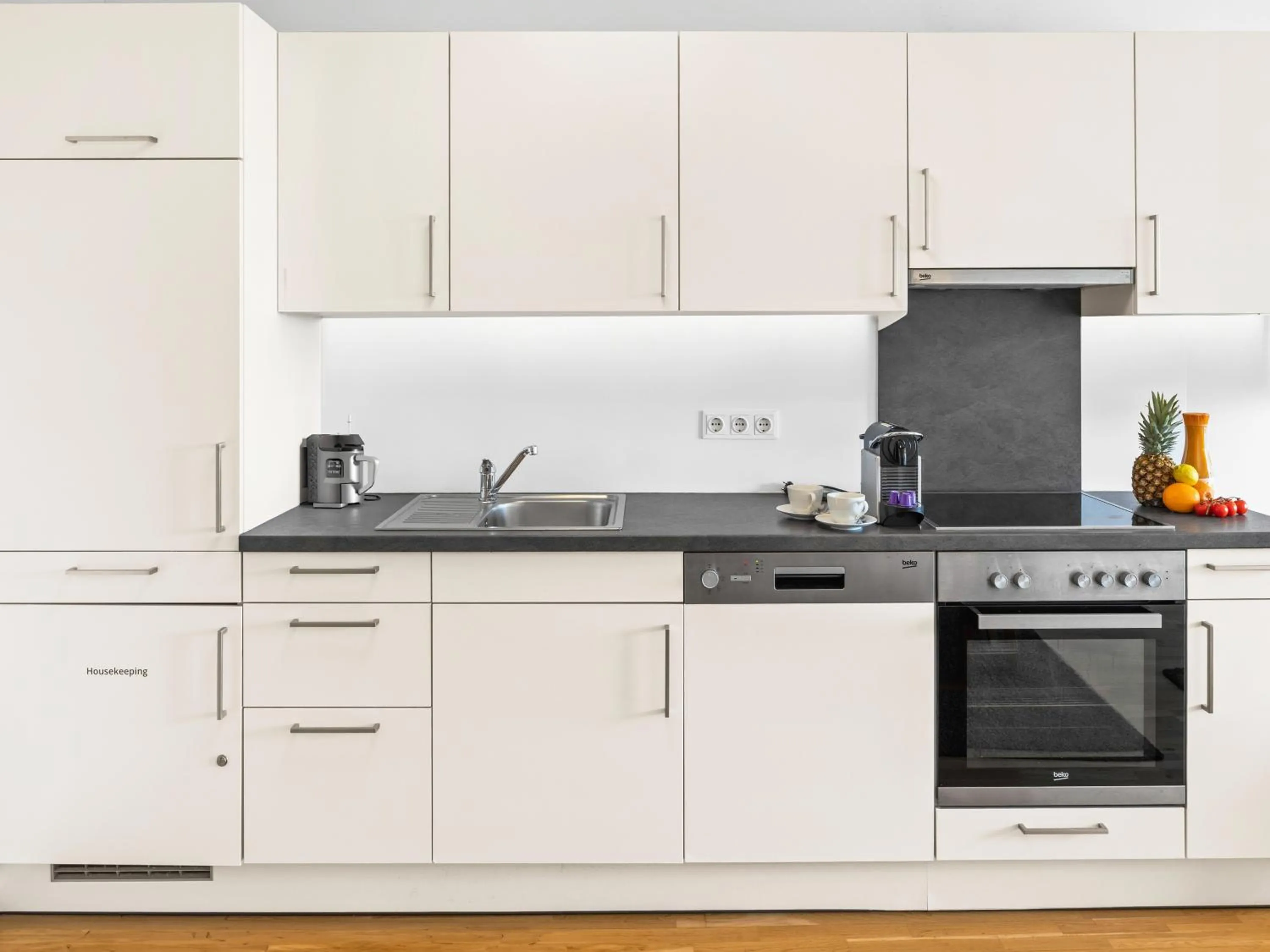 Kitchen or kitchenette in Penthouse Apartments