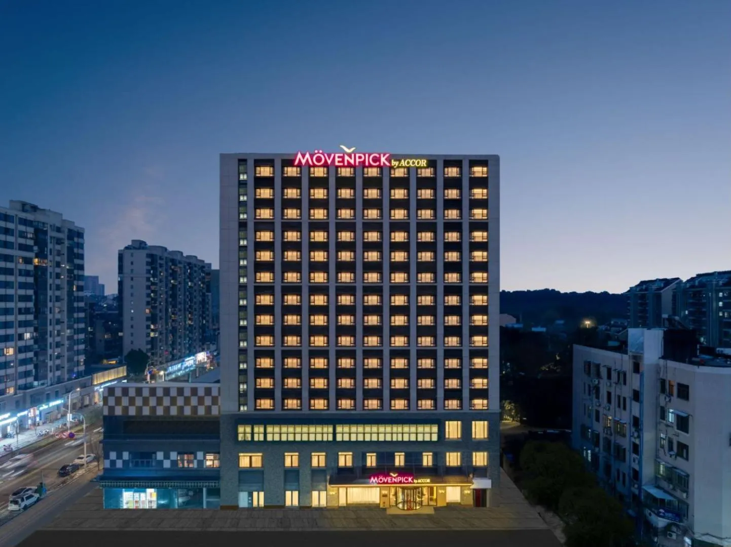 Property building in Mövenpick by Accor Binjiang Nanjing