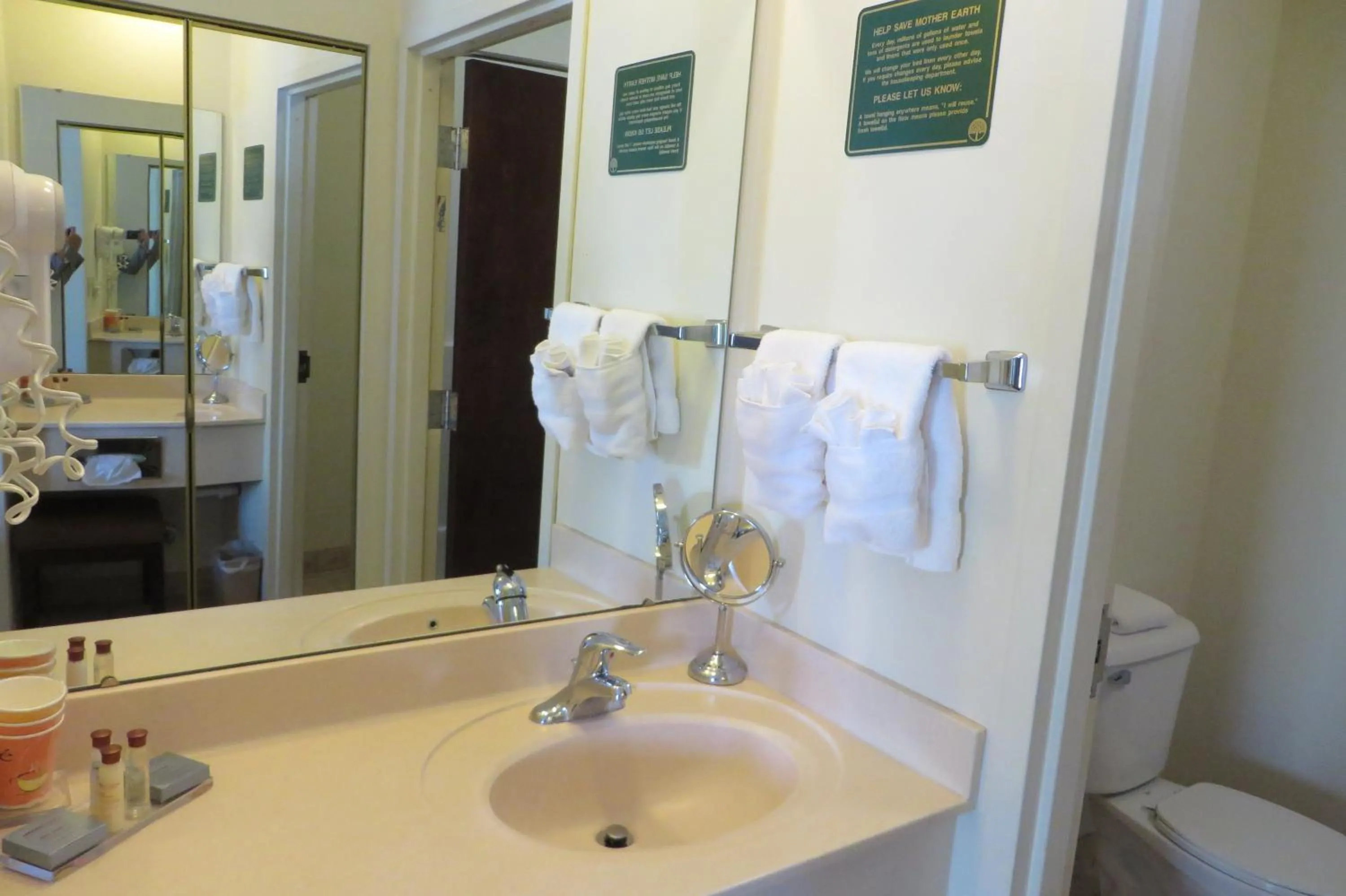 Bathroom in Hawthorn Extended Stay by Wyndham Seville