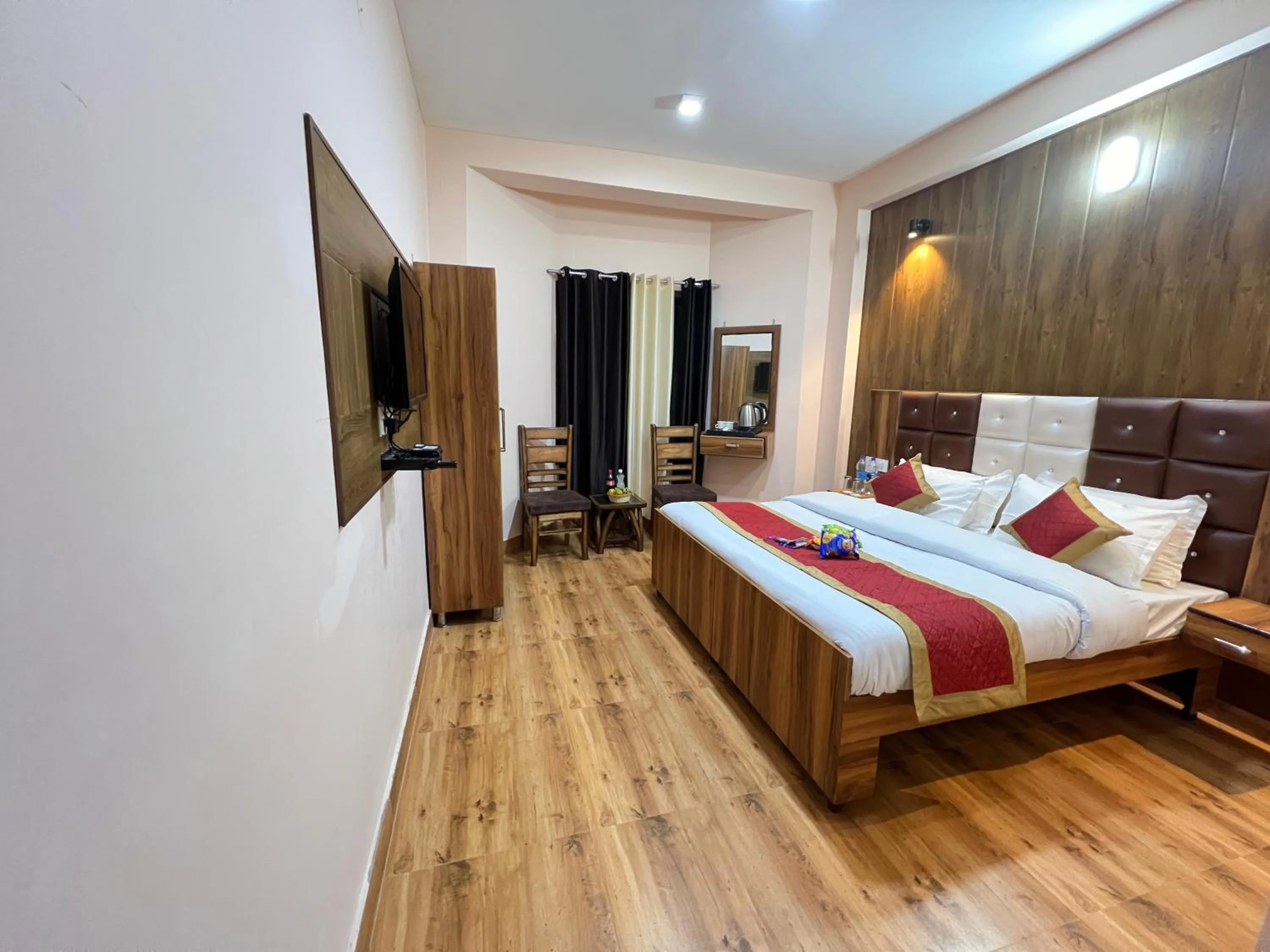 TV and multimedia, Bed in Canadian Cottage Dalhousie