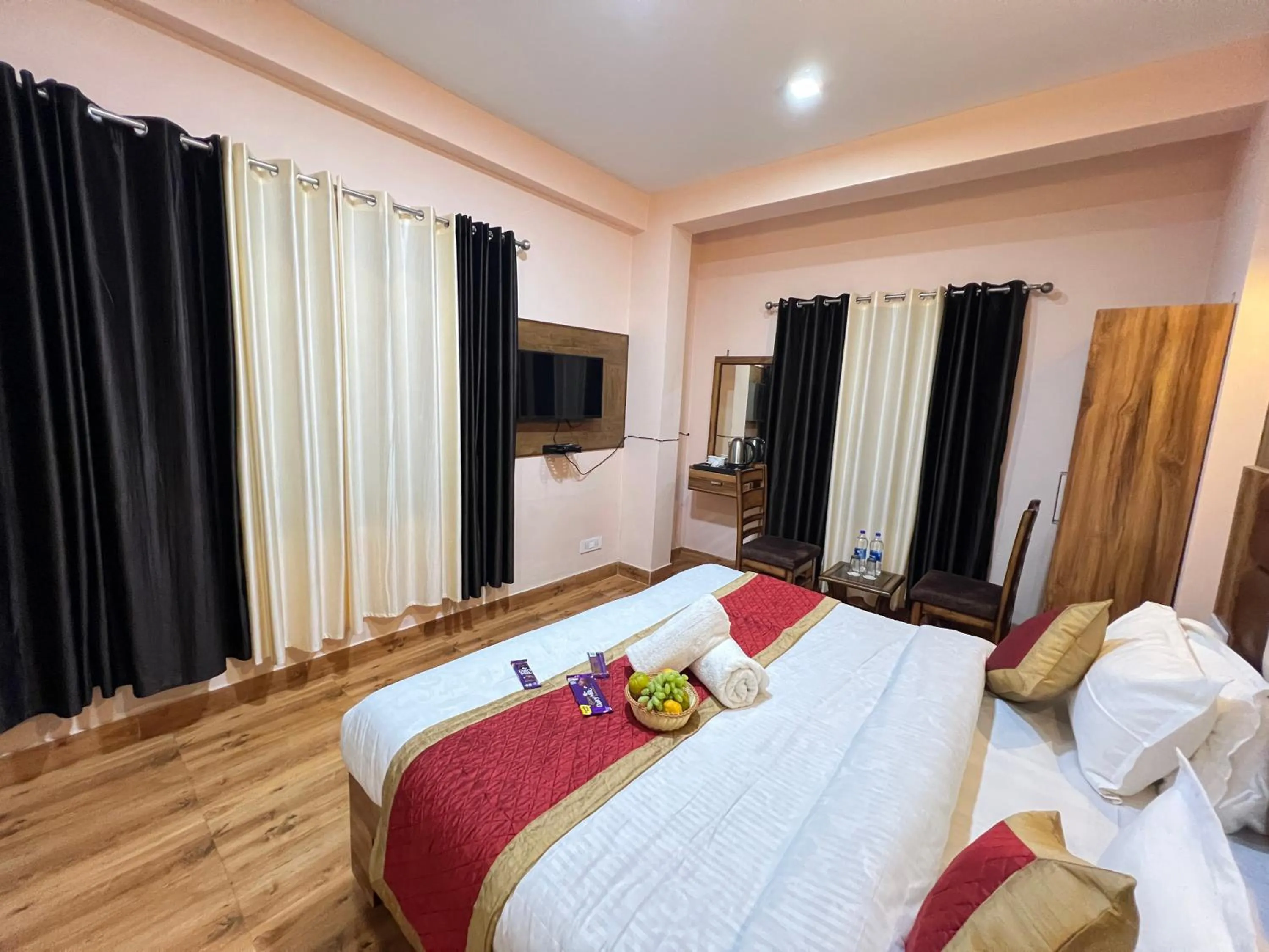 Bed in Canadian Cottage Dalhousie