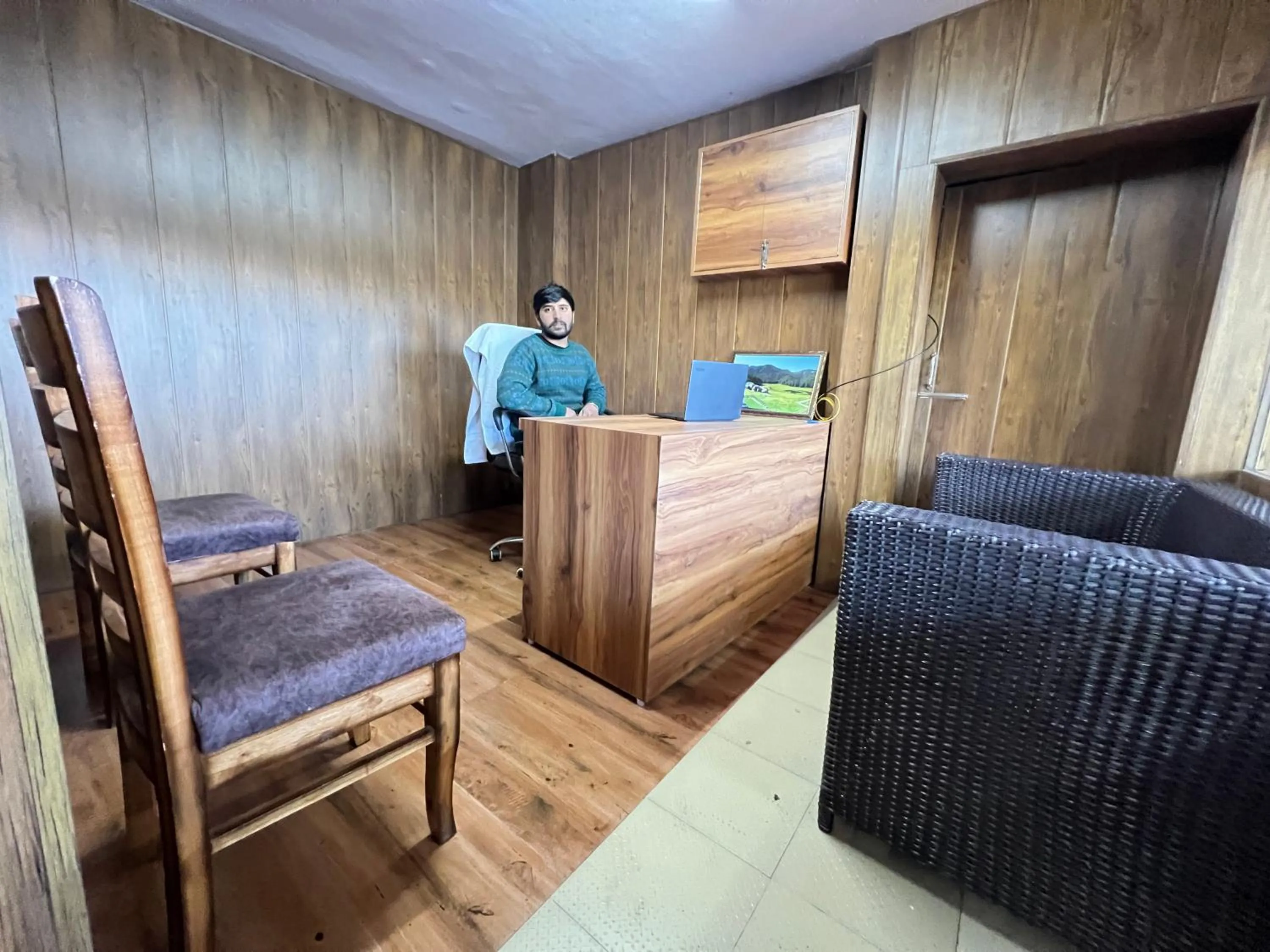 Lobby or reception in Canadian Cottage Dalhousie