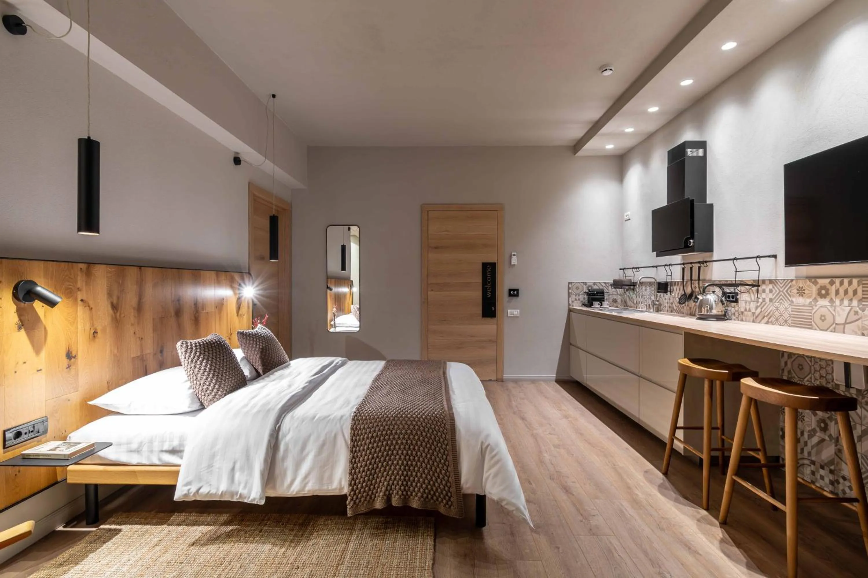 Bed in Maison Bucarest Apartments by Olala Homes