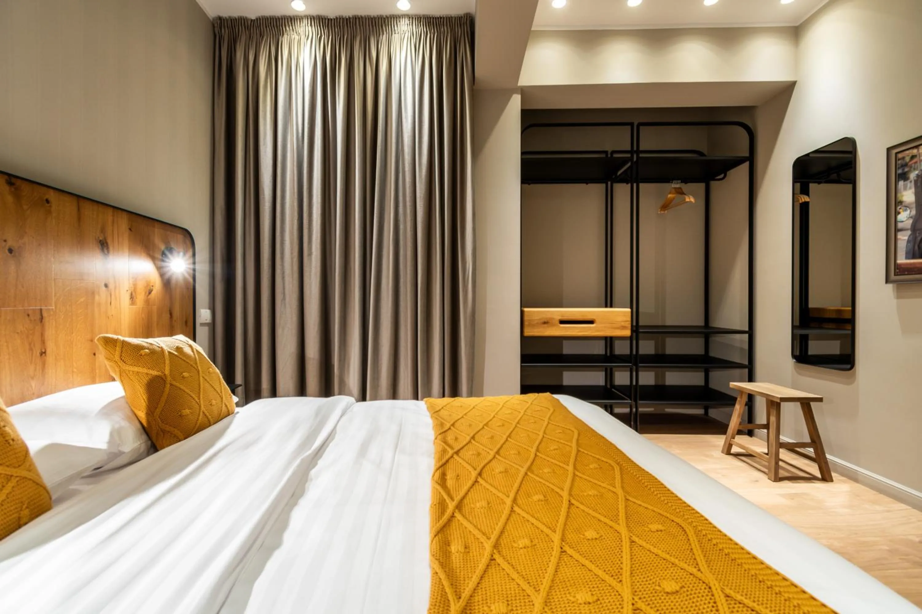 Bedroom, Bed in Maison Bucarest Apartments by Olala Homes